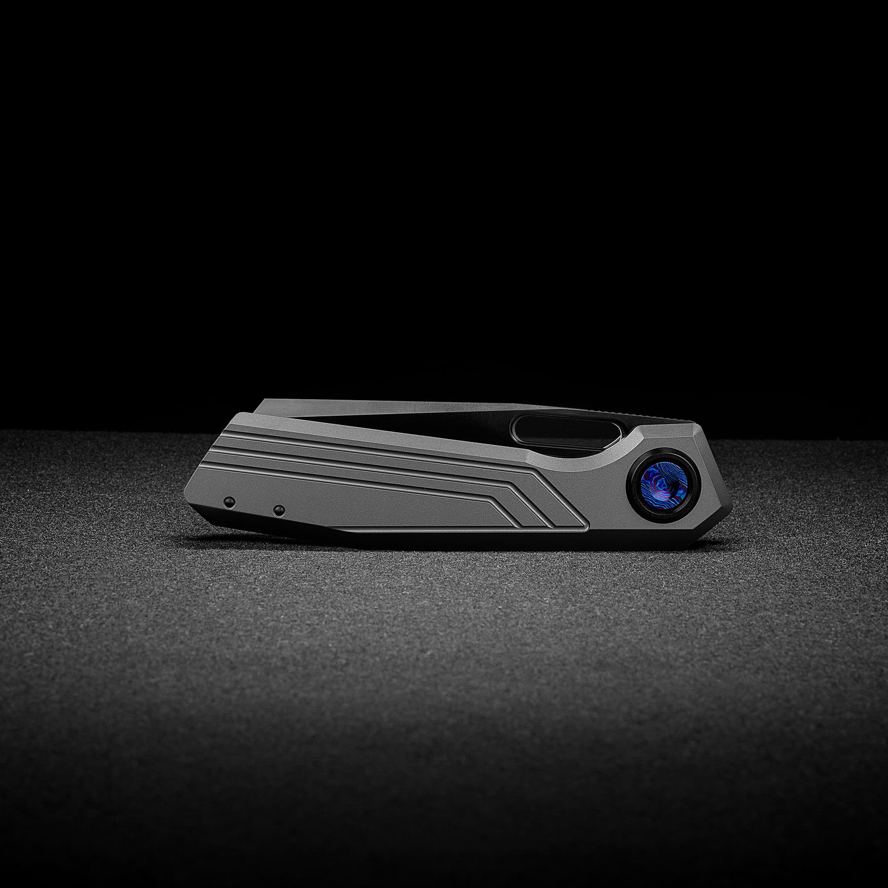Coming soon - Xeno - Vanchor Lock® Knife (3.23" Vanax Blade & Titanium Handle) - A3805