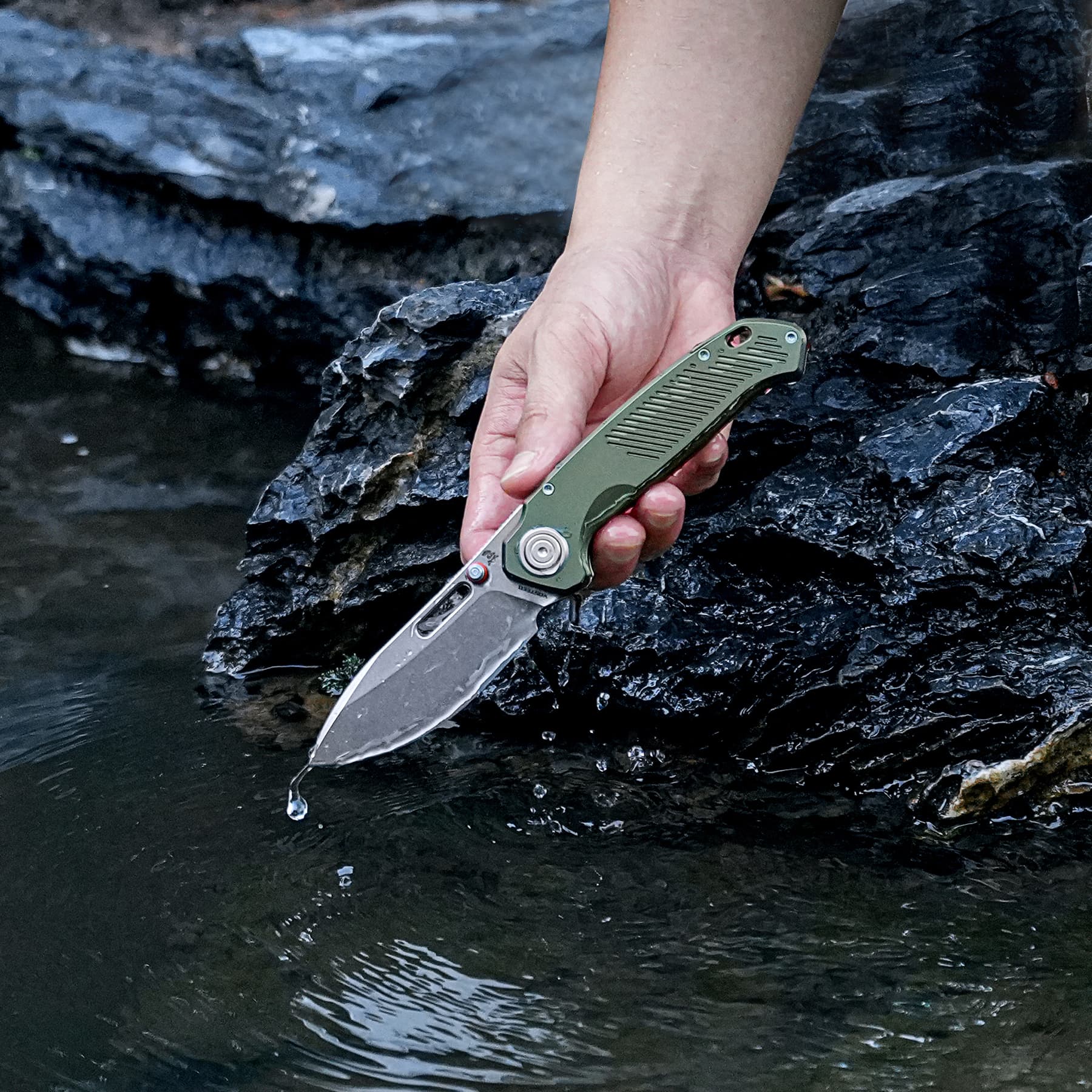 Coming Soon - Zander - Vanchor Lock® (3.40" S35VN Blade & Aluminum Handle) - A4602