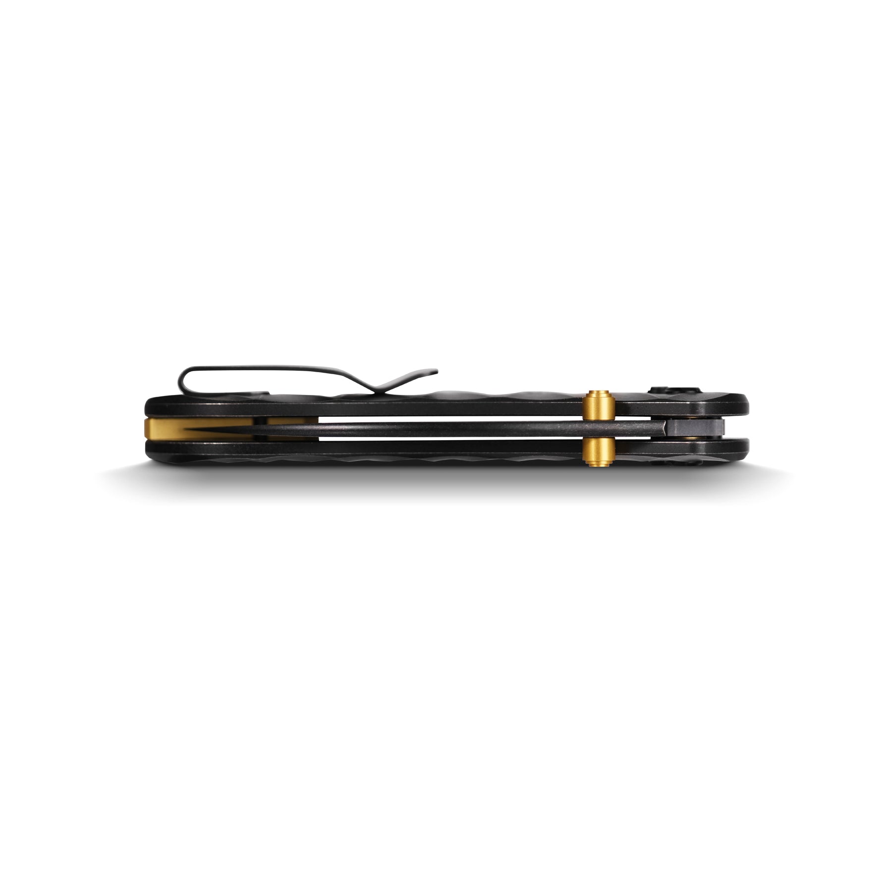 Vosteed Mini Nightshade Knife - Black Titanium side view