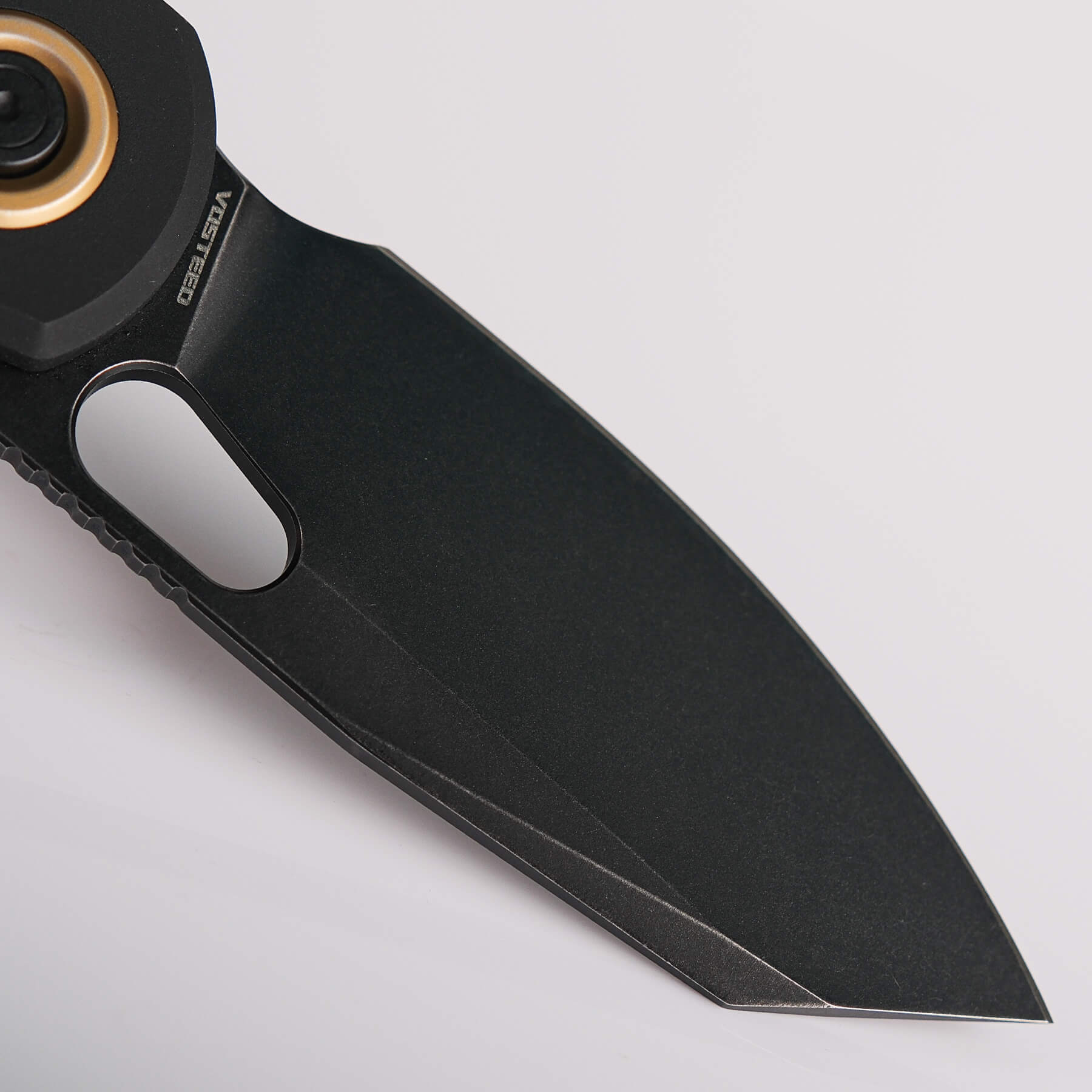 Vosteed Ankylo knife blade - Black Elmax steel