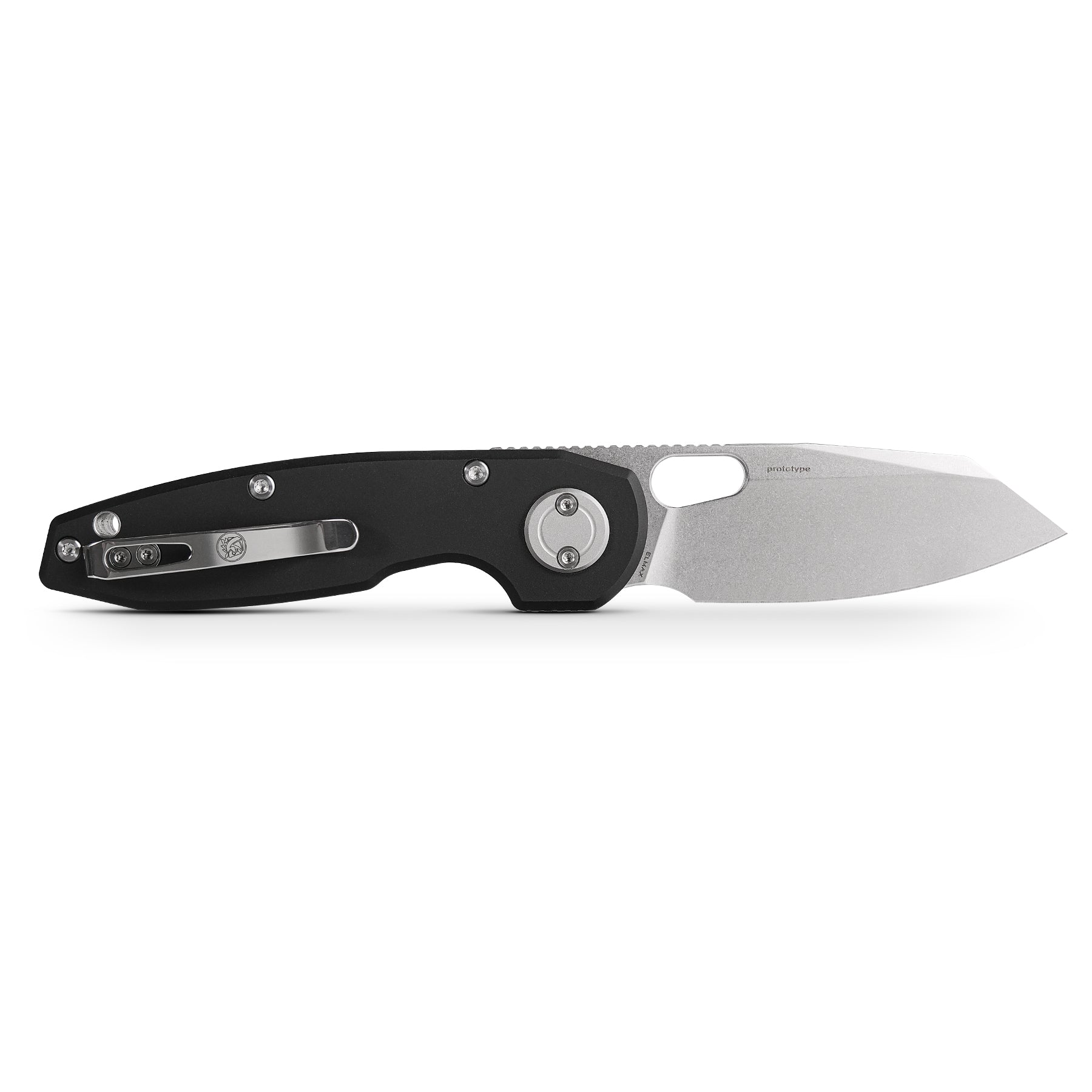 Vosteed Ankylo knife, Elmax blade and Vanchor lock, black handle