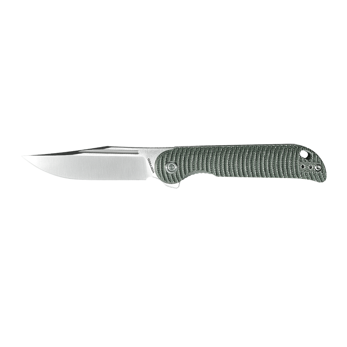 Vosteed Bellamy Knife - Green Micarta Handle and 154CM Blade