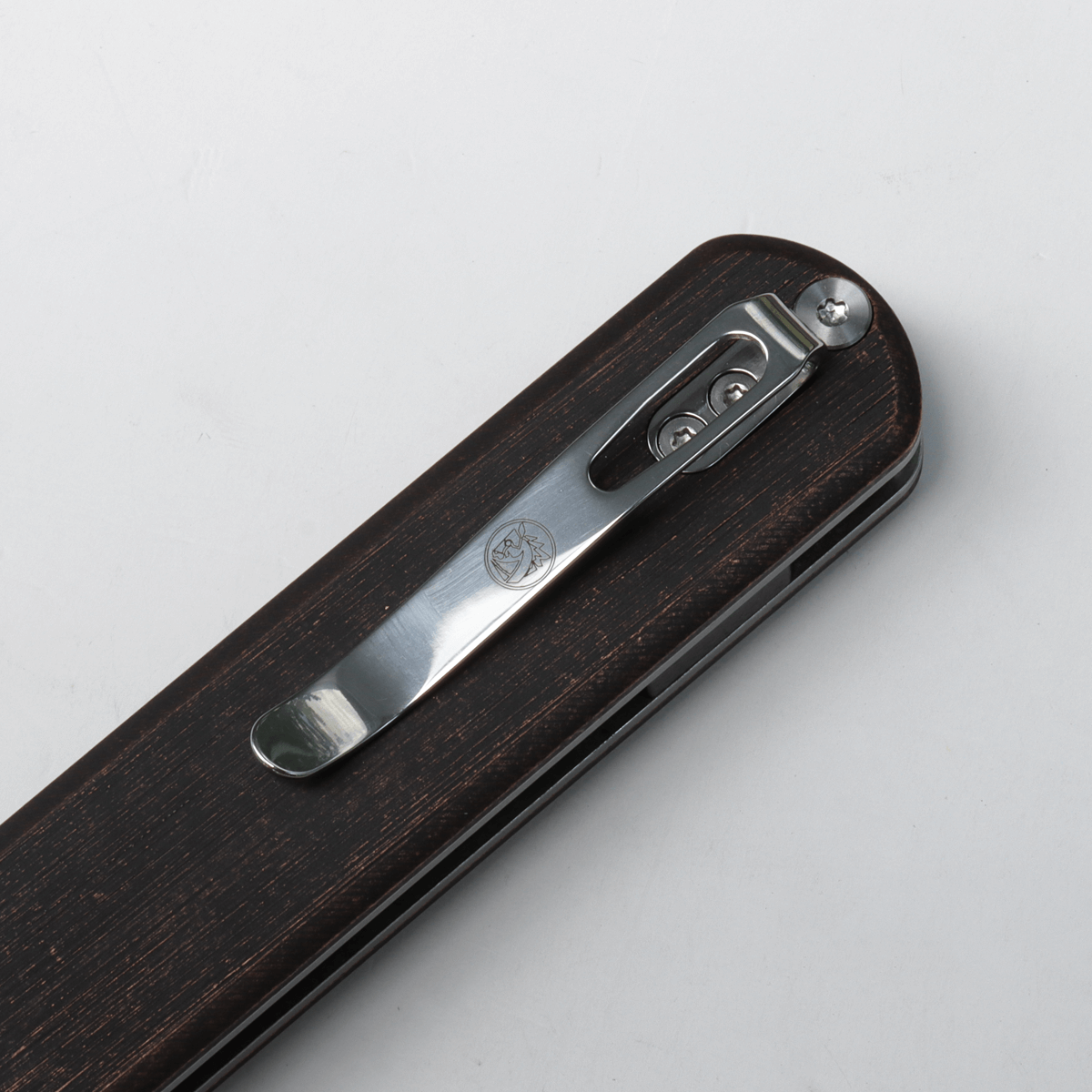 Vosteed Corgi Knife: Pocket clip detail