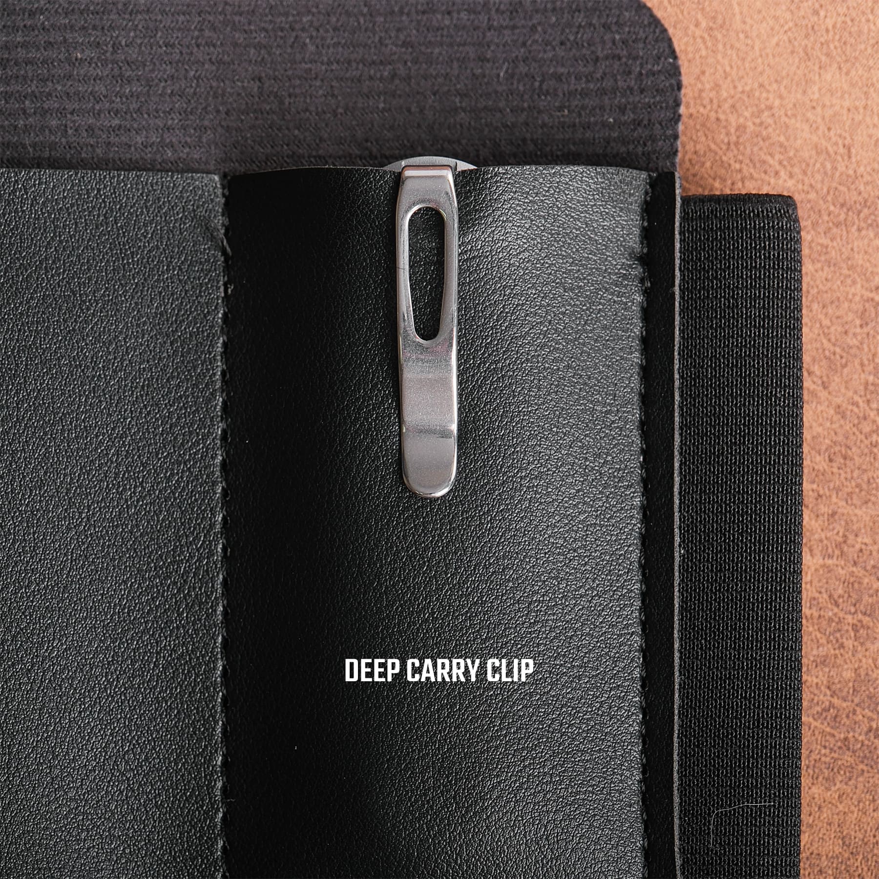 Vosteed Corgi V deep carry clip detail