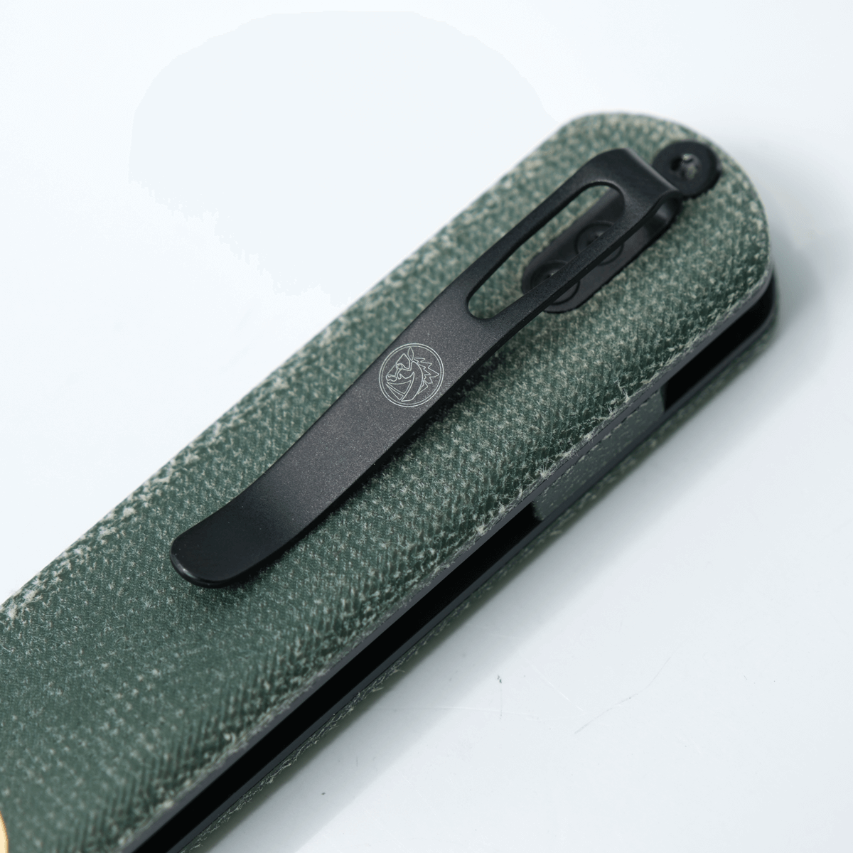 Vosteed Corgi knife pocket clip detail