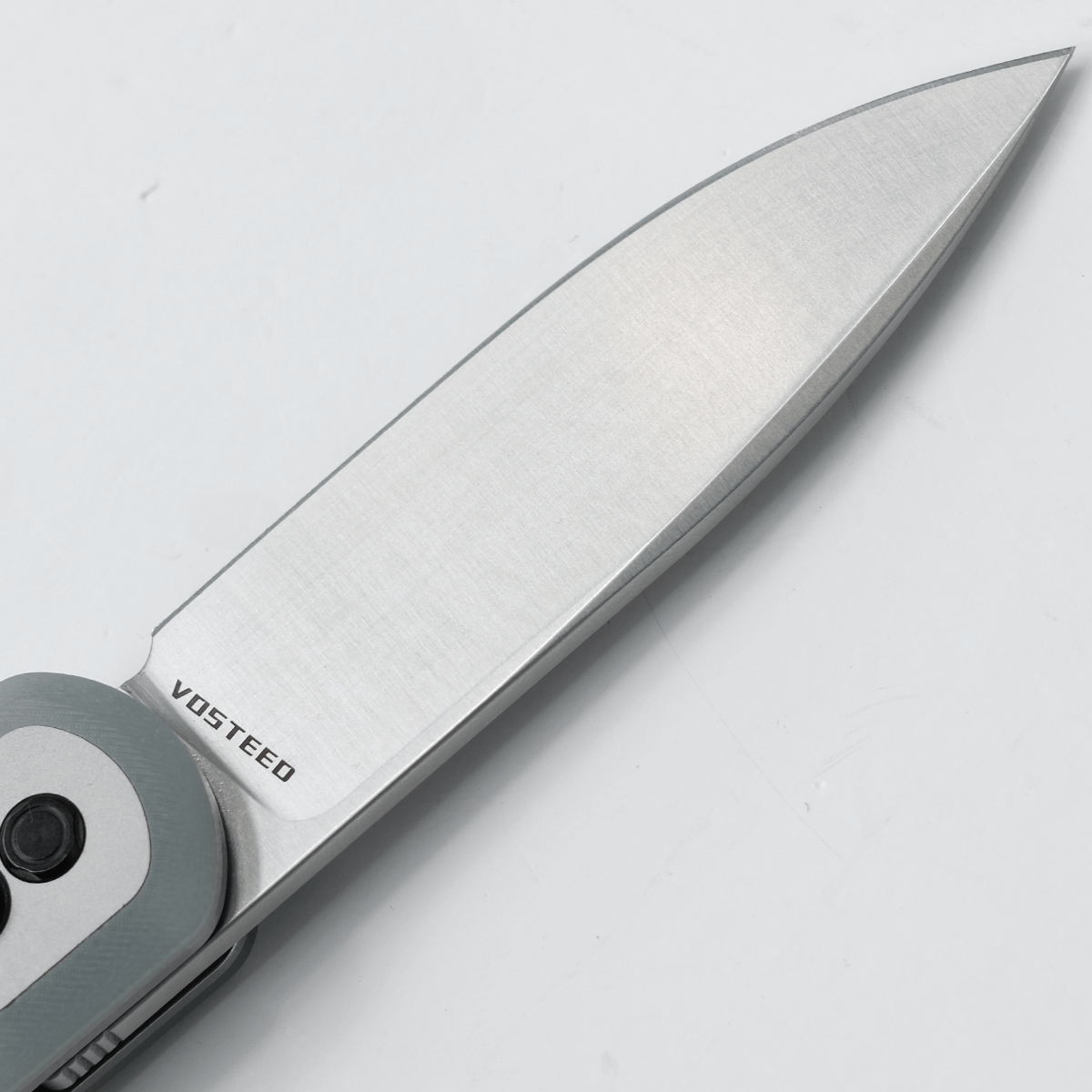 Vosteed Corgi knife blade detail