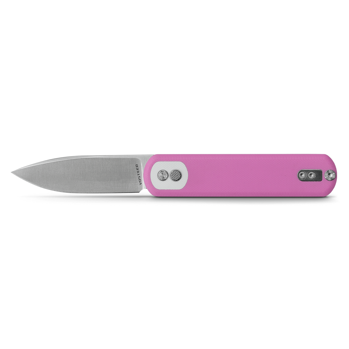 Vosteed Corgi Trek Lock Knife - Pink G10 Handle