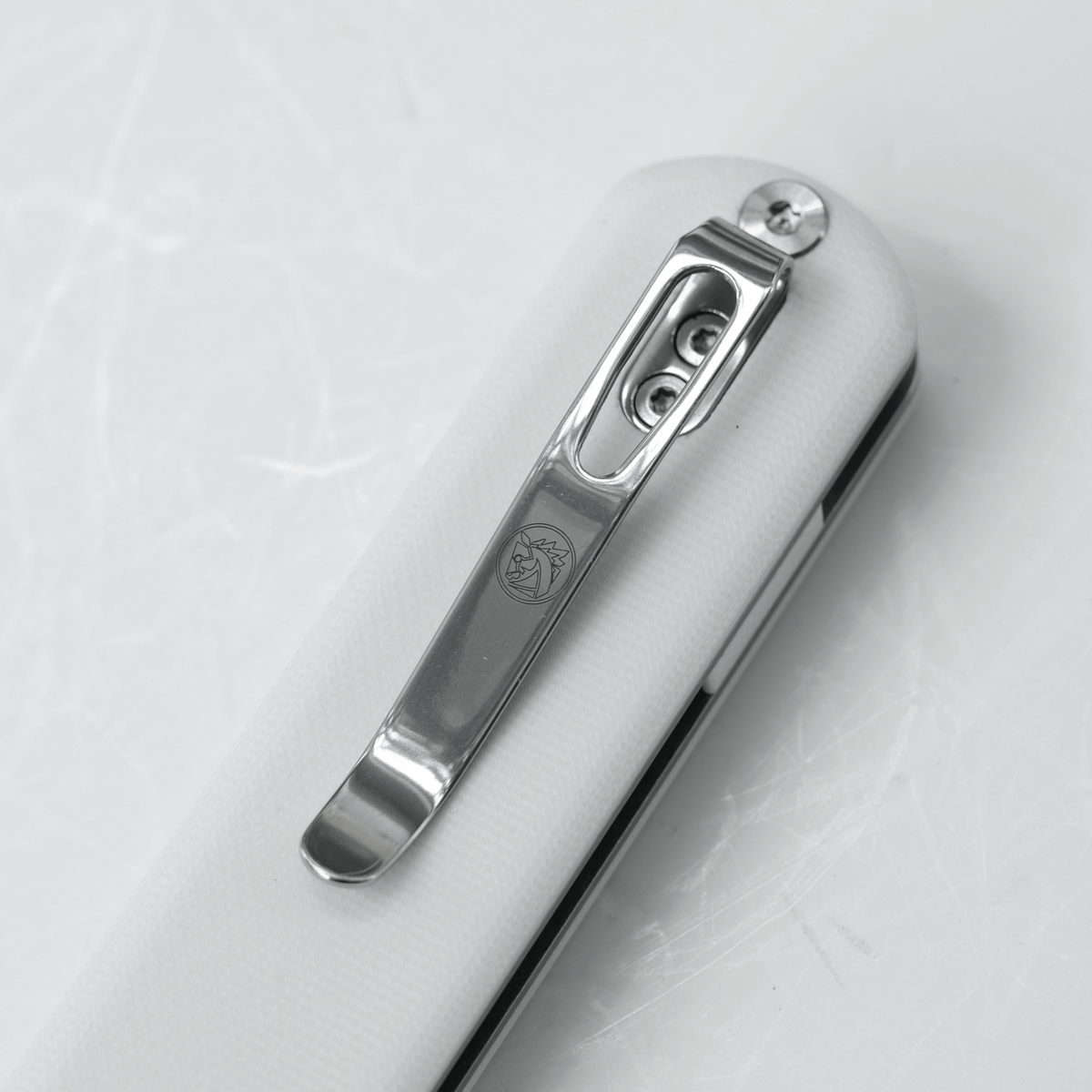 Vosteed Corgi knife clip detail