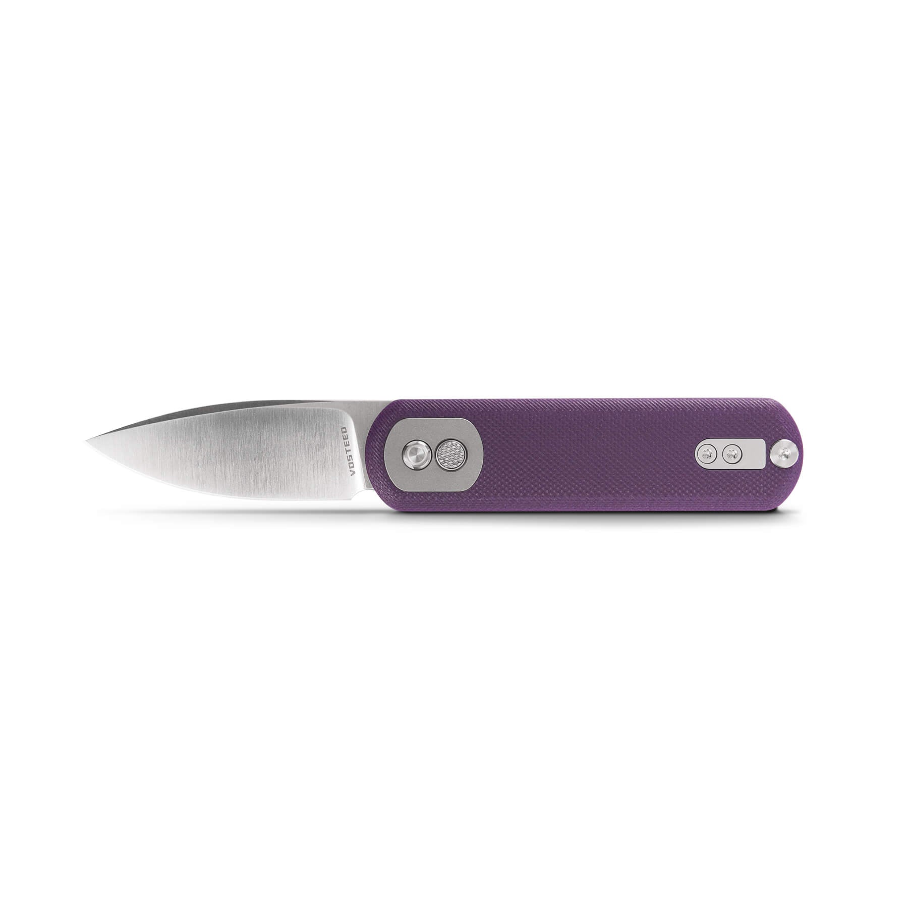 Vosteed Corgi Pup Trek Lock Knife - Purple G10 Handle
