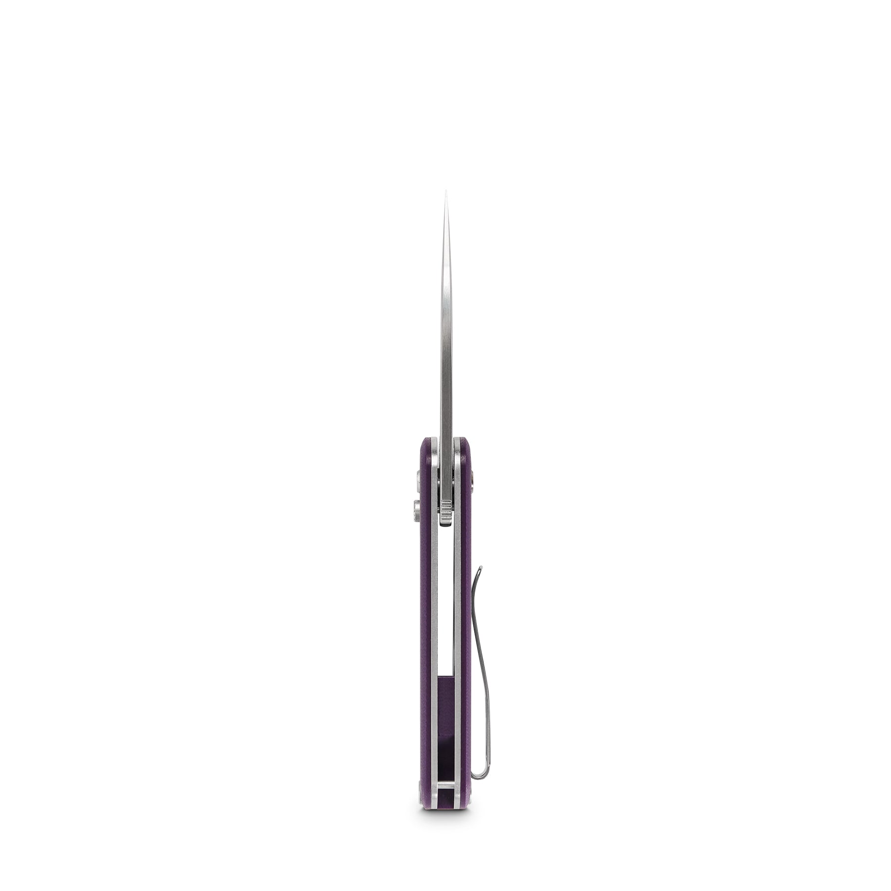 Vosteed Corgi Pup Trek Lock knife side profile, blade view