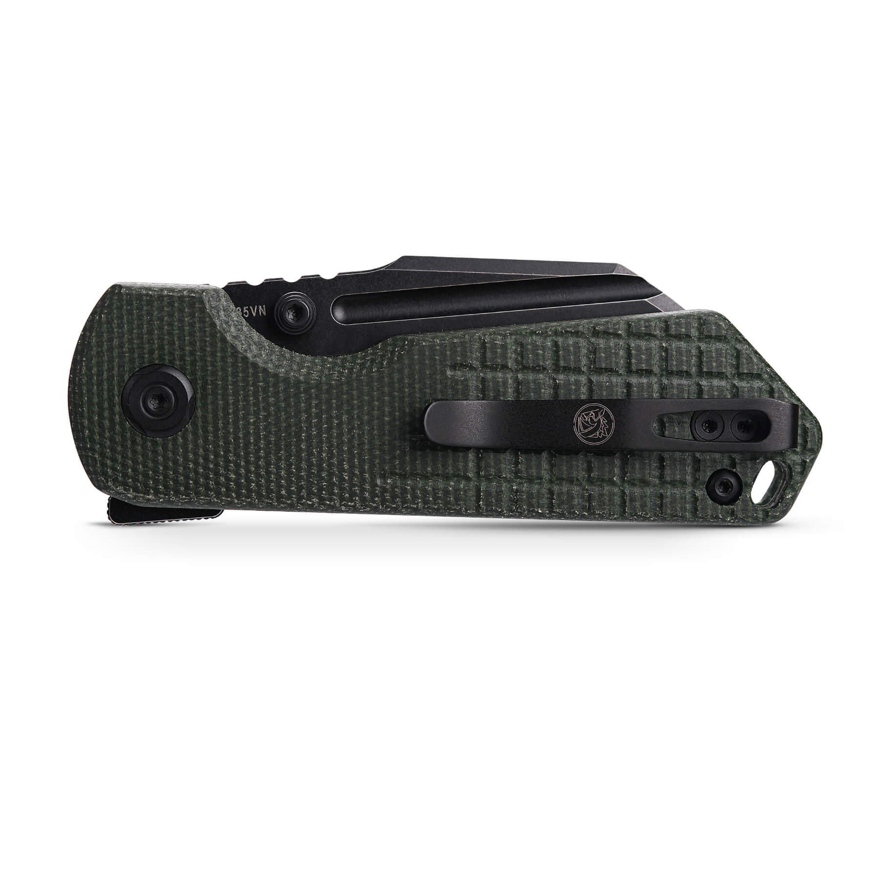 Vosteed Hedgehog Green Micarta Folding Knife