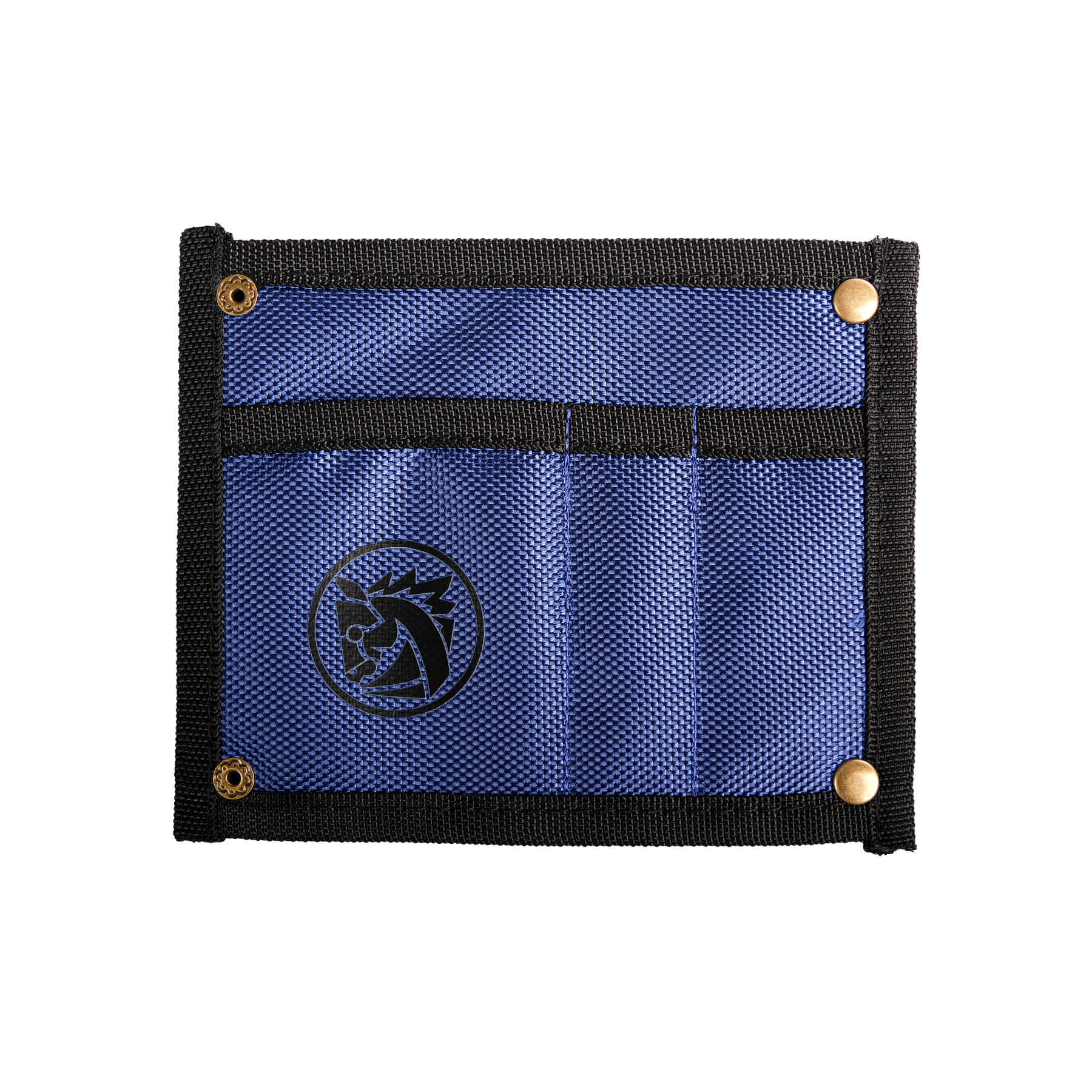 Vosteed Knife Pouch - Blue nylon pouch with the Vosteed logo.