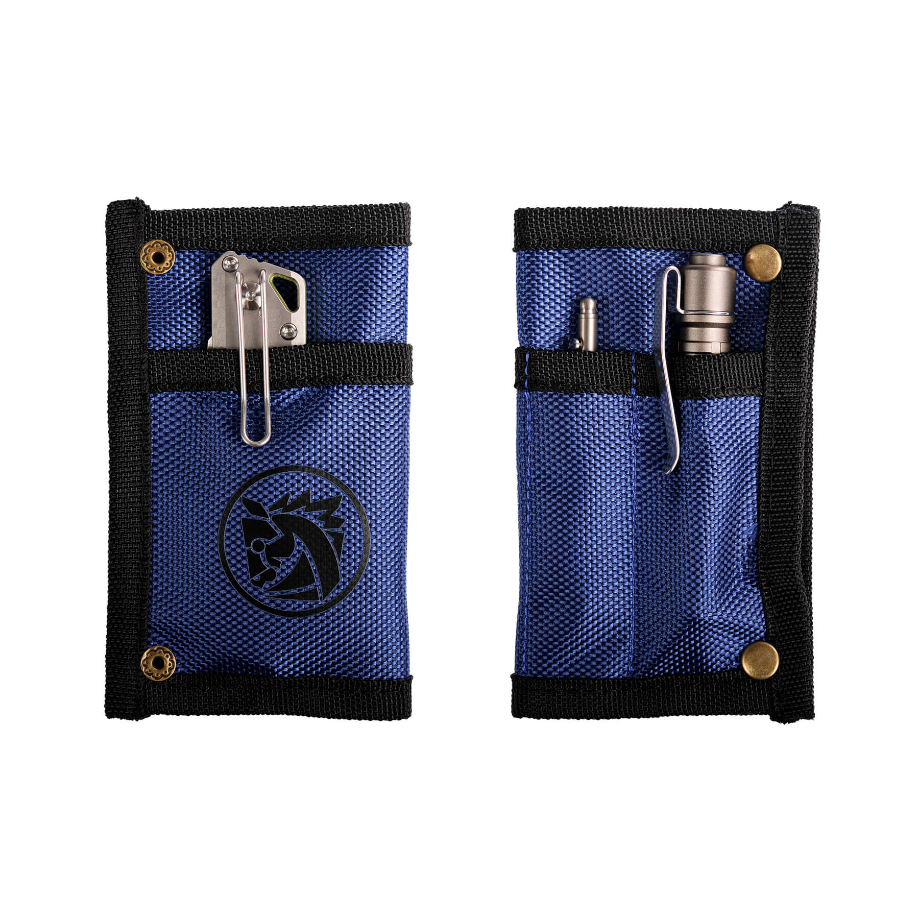 Vosteed Knife Pouch X0132 - Blue EDC pouch with accessories