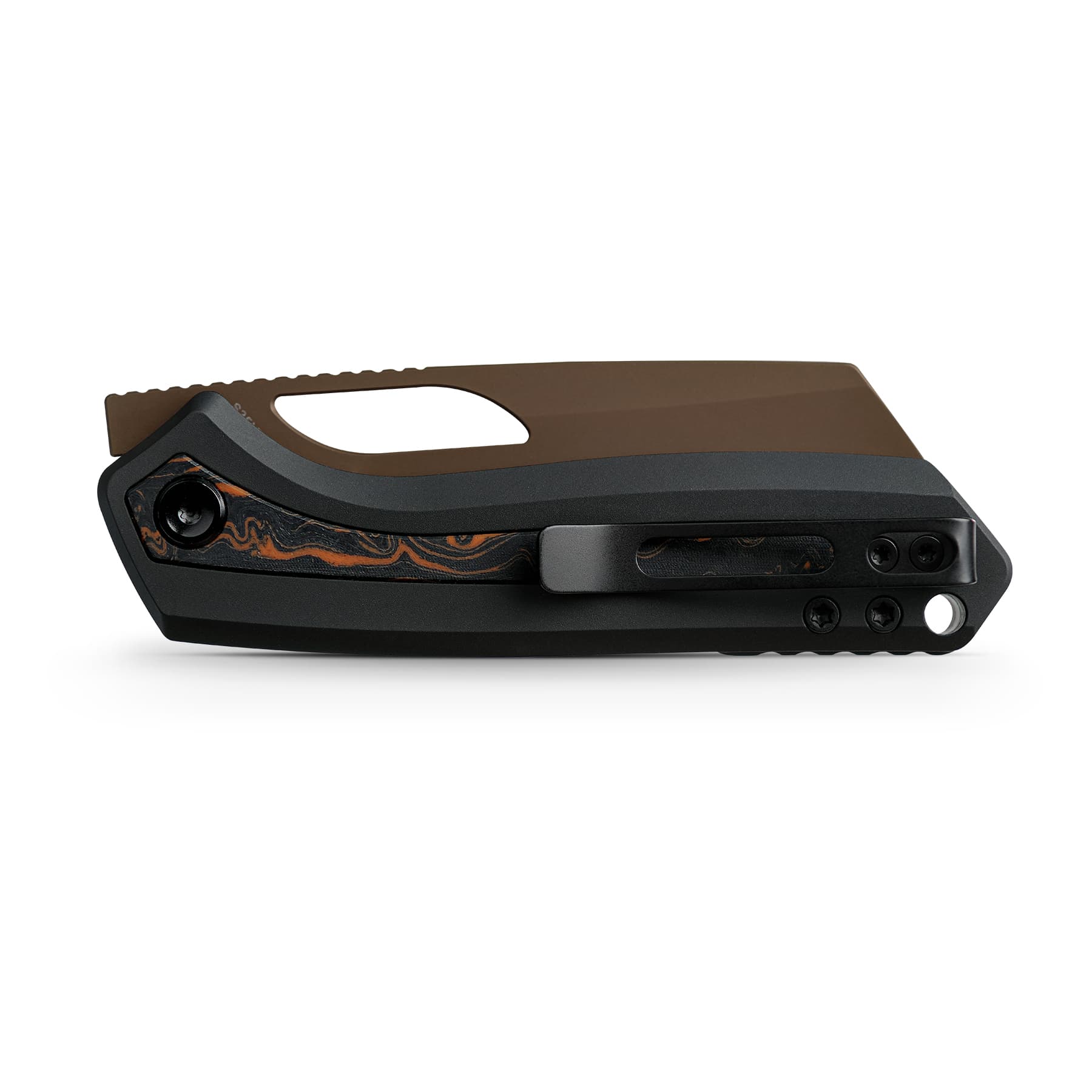 Kroc -Top Liner Lock (2.99" S35VN Blade & Aluminum & Topo G10 Handle) - A1802