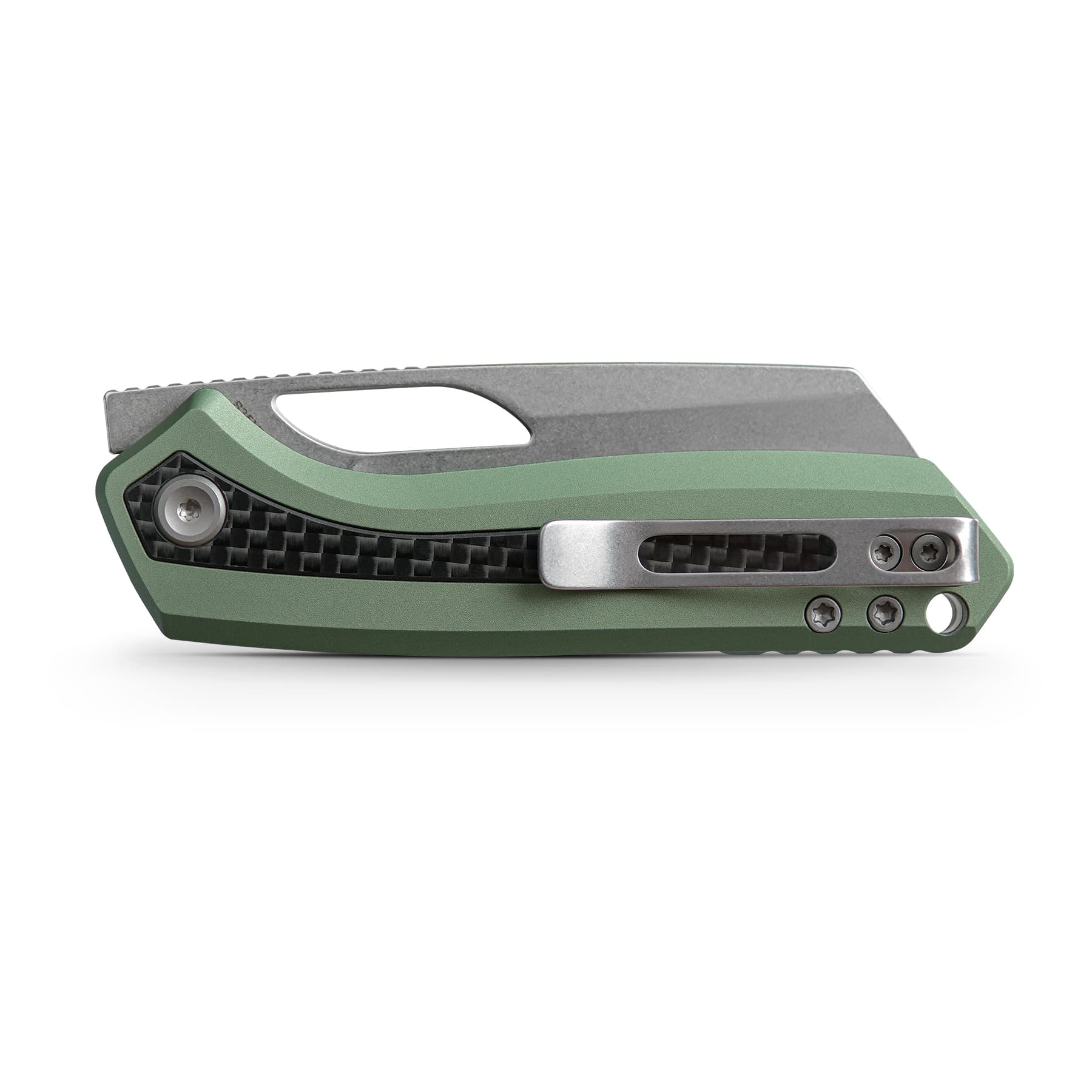 Kroc -Top Liner Lock (2.99" S35VN Blade & Aluminum & Carbon Fiber Handle) - A1803