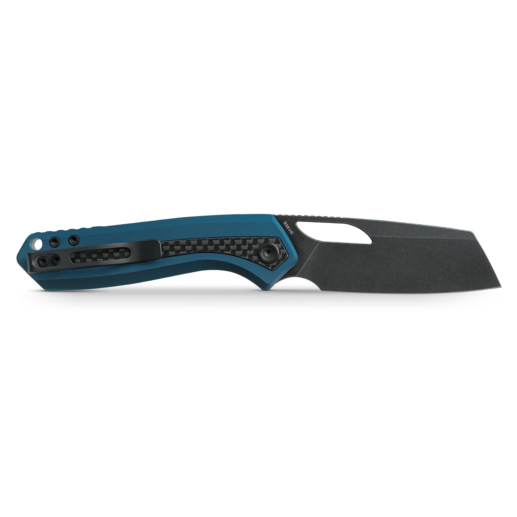 Kroc -Top Liner Lock (2.99" S35VN Blade & Aluminum & Carbon Fiber Handle) - A1804