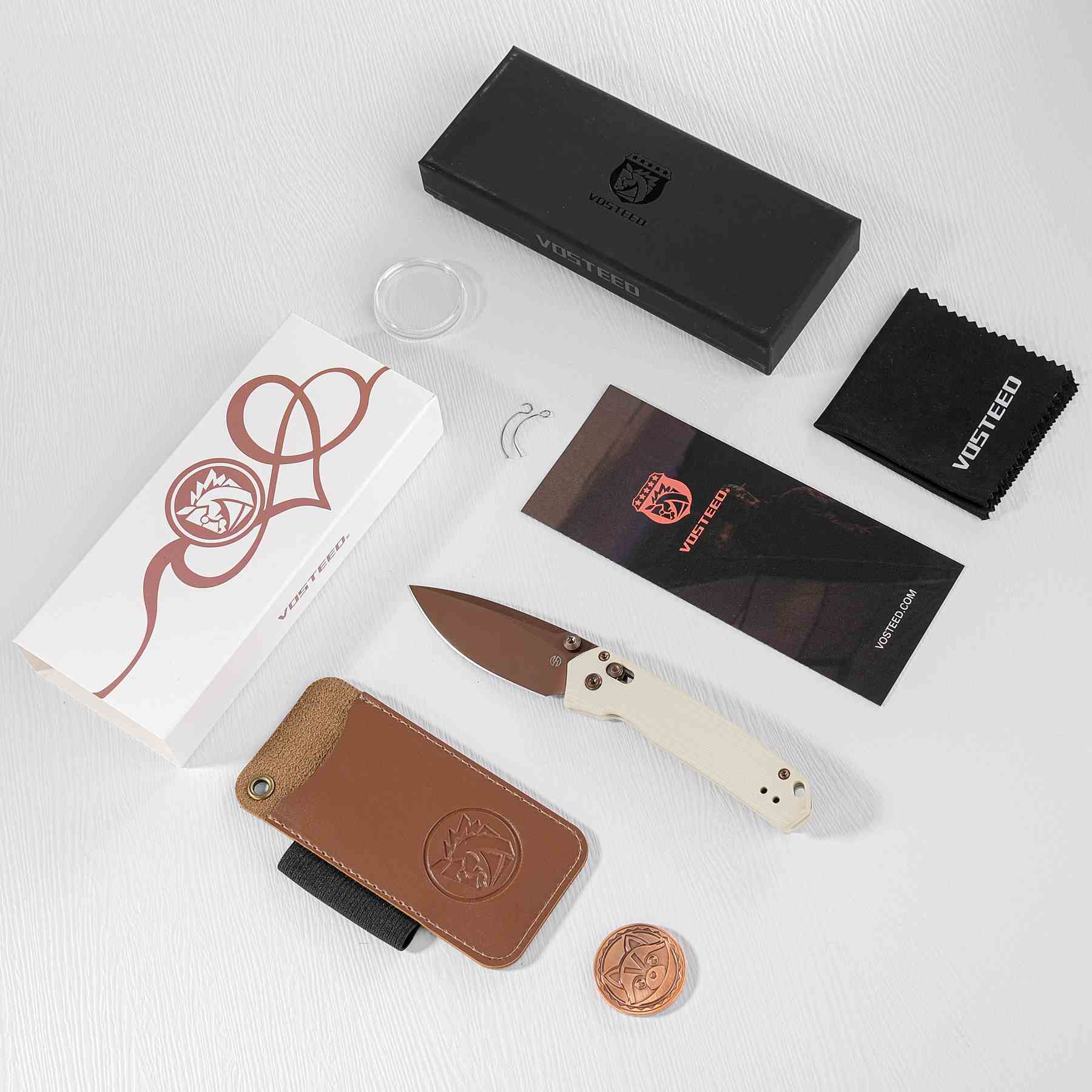 Vosteed Mini Psyop knife set: Valentine's Day exclusive edition