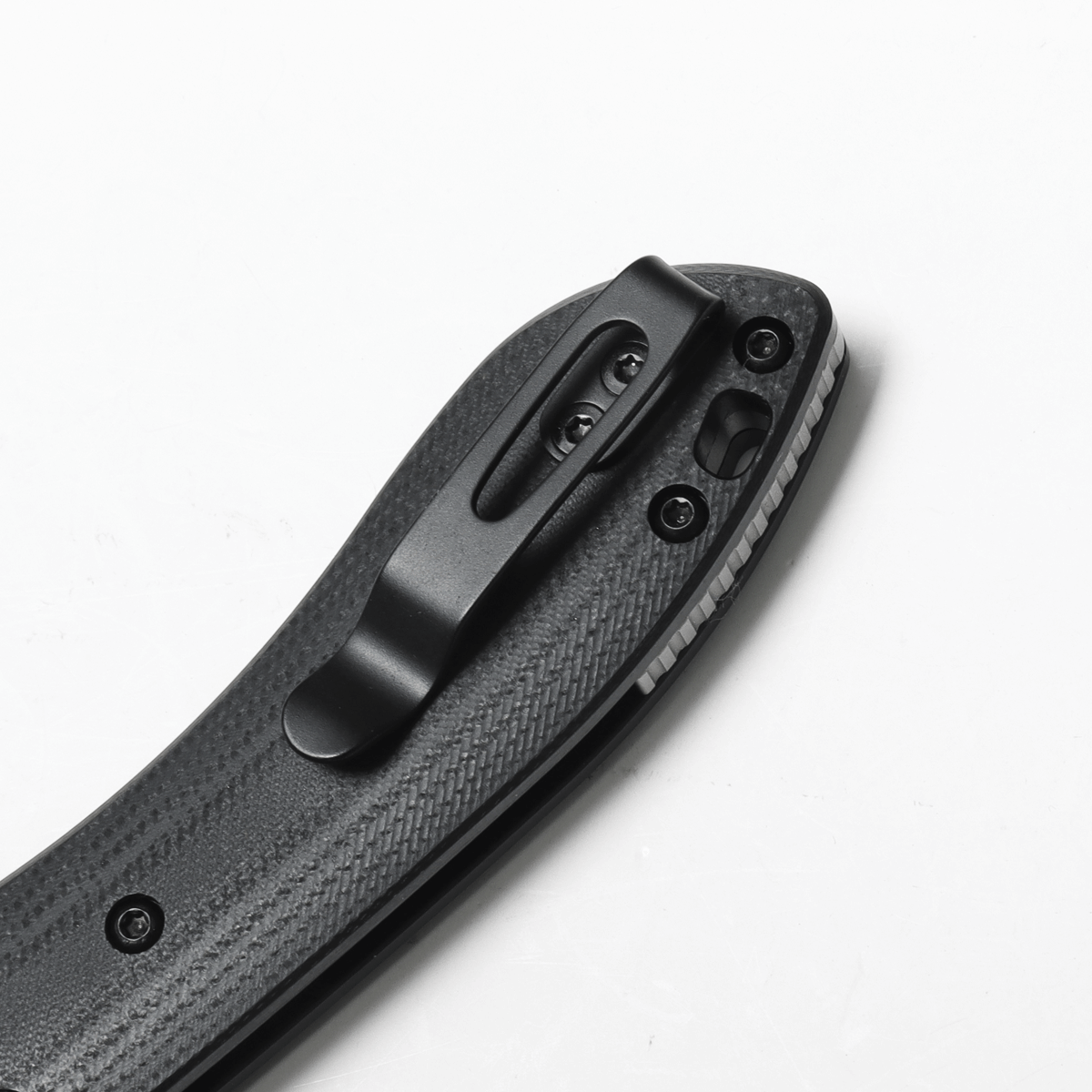 Vosteed Mini Nightshade pocket clip detail