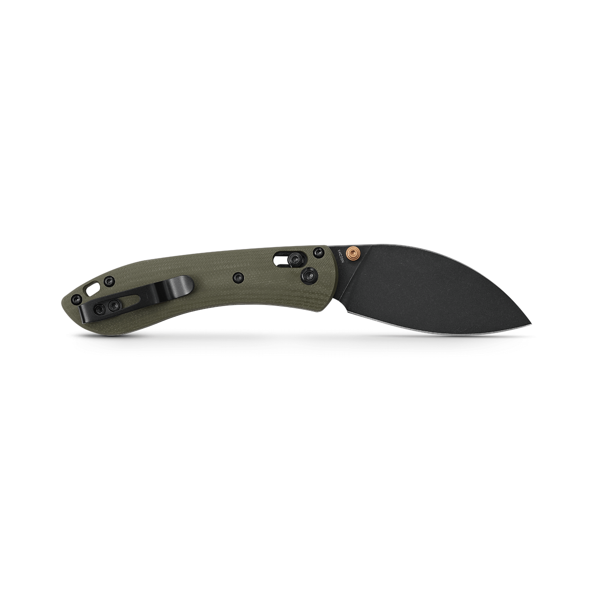 Mini Nightshade Green G10 Knife