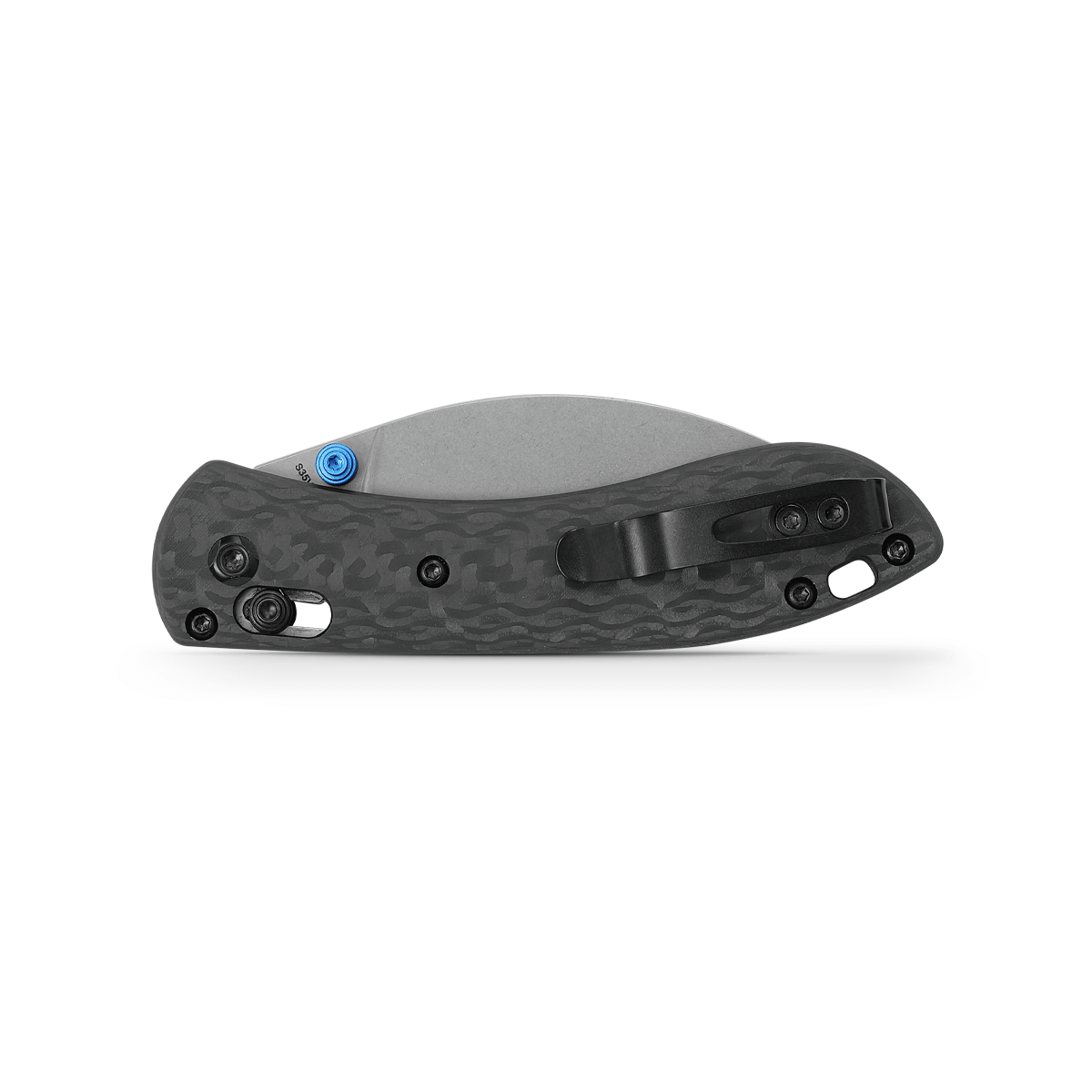 Vosteed Mini Nightshade Knife with Carbon Fiber Handle and Pocket Clip