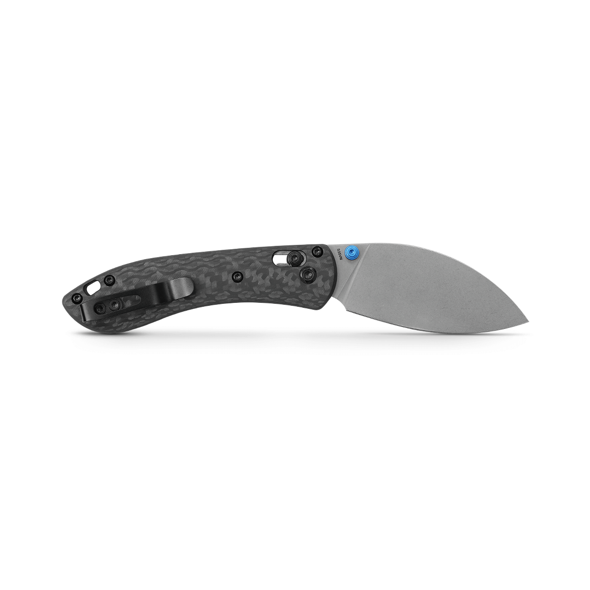 Vosteed Mini Nightshade Shilin Cutter EDC Knife with Carbon Fiber Handle