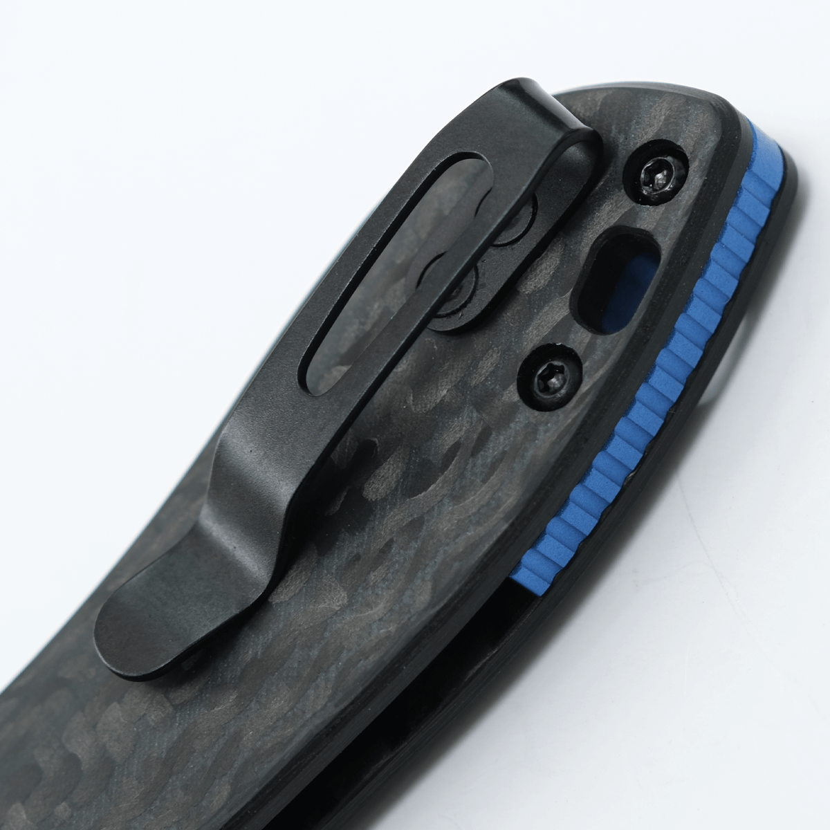 Vosteed Mini Nightshade EDC Knife - Pocket Clip Detail
