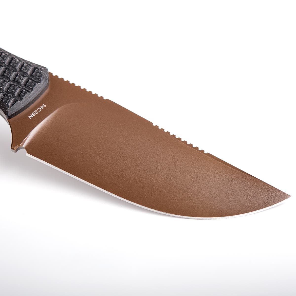 Mink - Fixed Blade Knife (3.33" 14C28N Blade & Micarta Handle) - D0106
