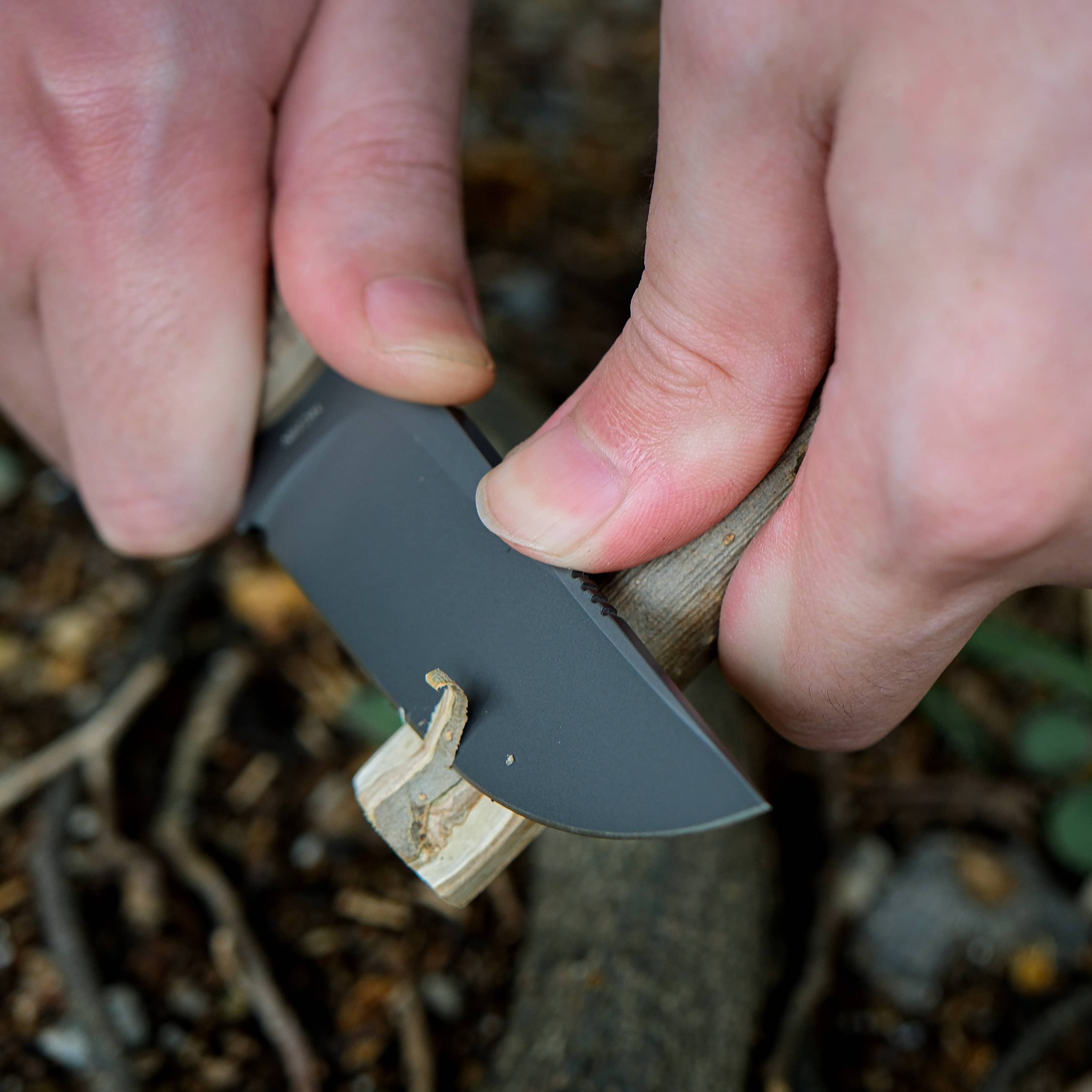 Mink - Fixed Blade Knife (3.33" 14C28N Blade & G10 Handle) - D0107