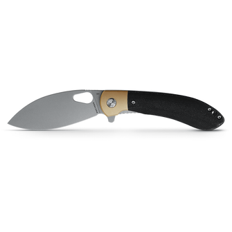 Nightshade® - Shilin Cutter - Liner Lock Knife (3.26" Elmax Blade & Micarta Handle) - NSK002