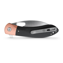 Nightshade® - Shilin Cutter - Liner Lock Knife (3.26" Elmax Blade & Micarta Handle) - NSK001