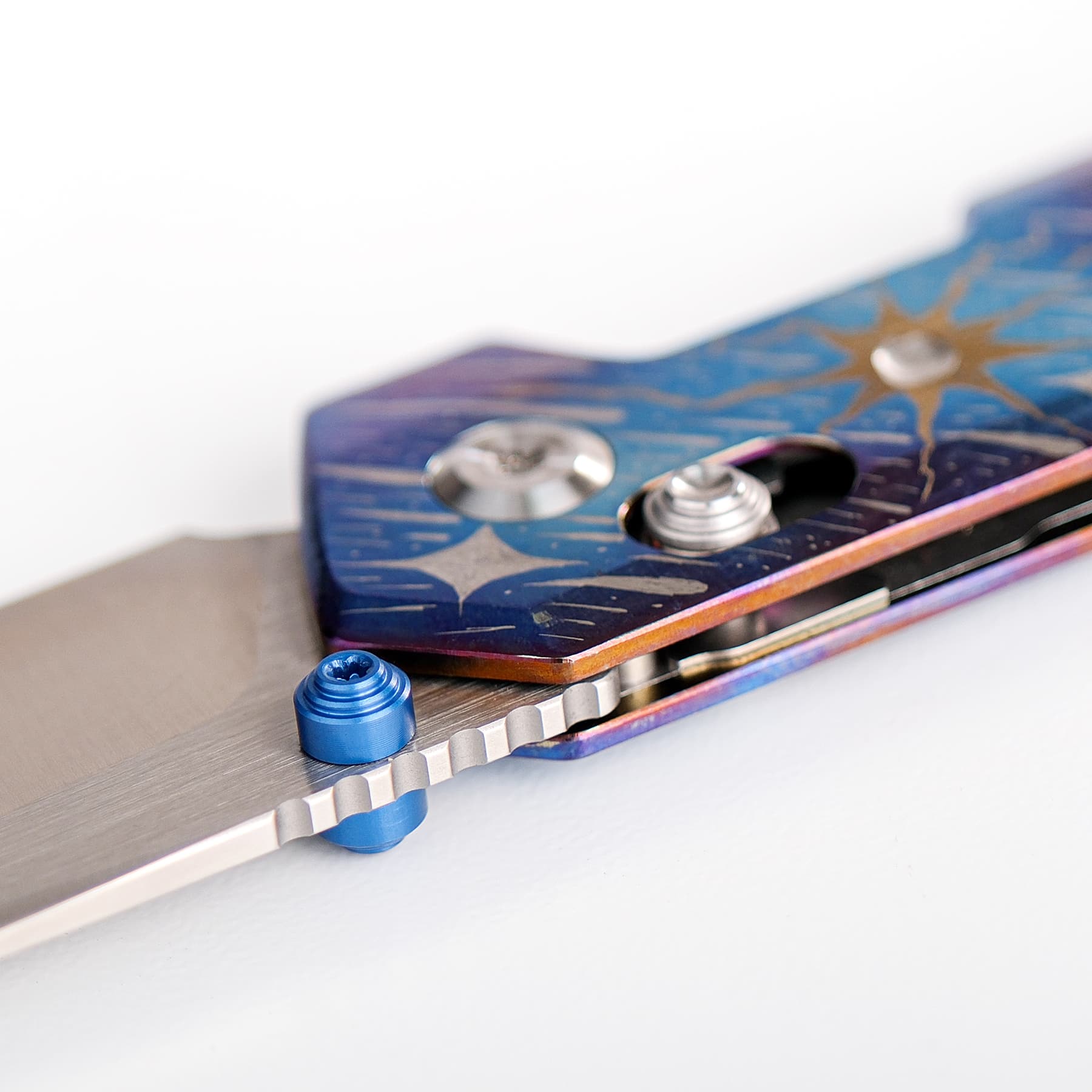 Parallel- Crossbar Lock (2.90" S35VN Blade & Titanium Handle) - A3511