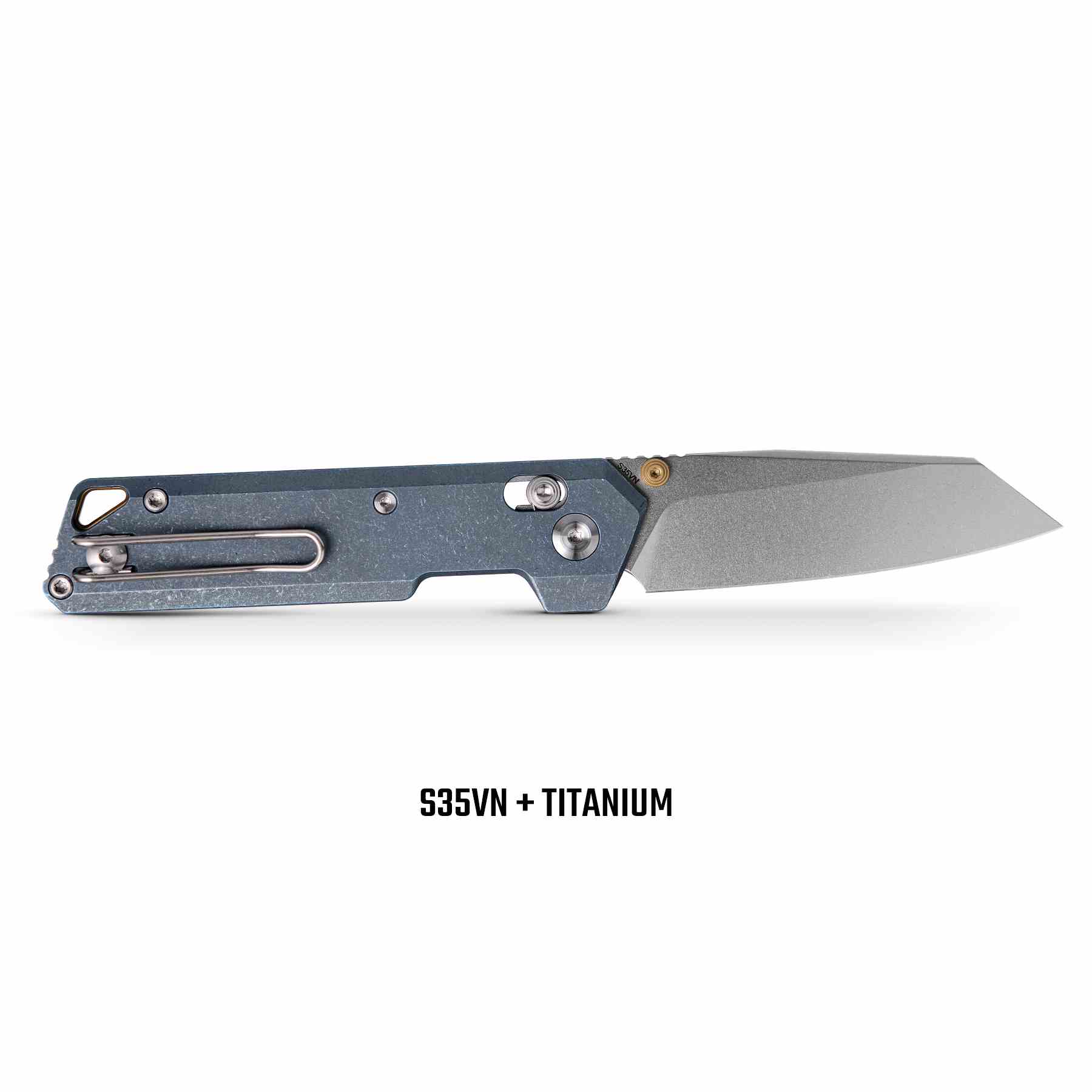 Vosteed Parallel Knife with S35VN Blade and Titanium Handle
