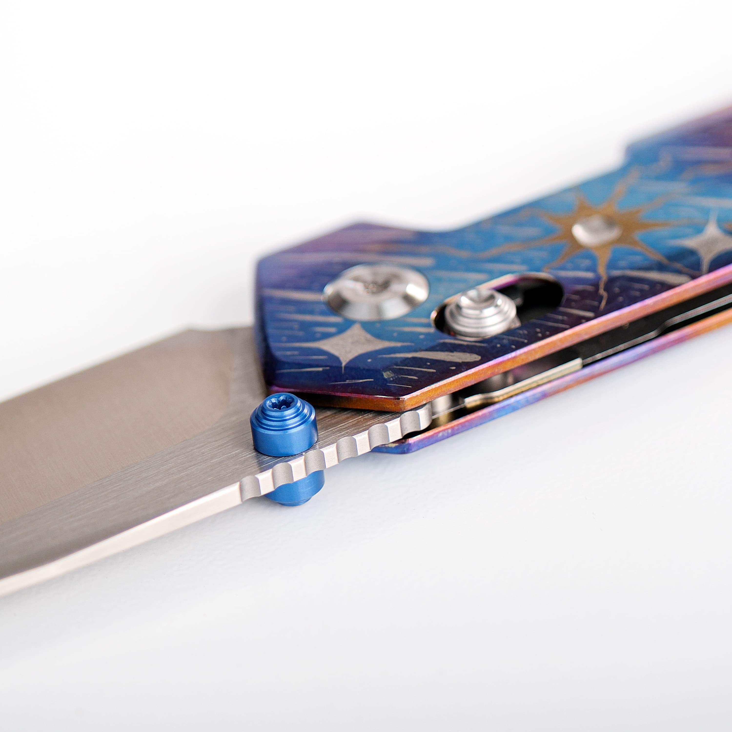 Parallel- Crossbar Lock (2.90" S35VN Blade & Titanium Handle) - A3511