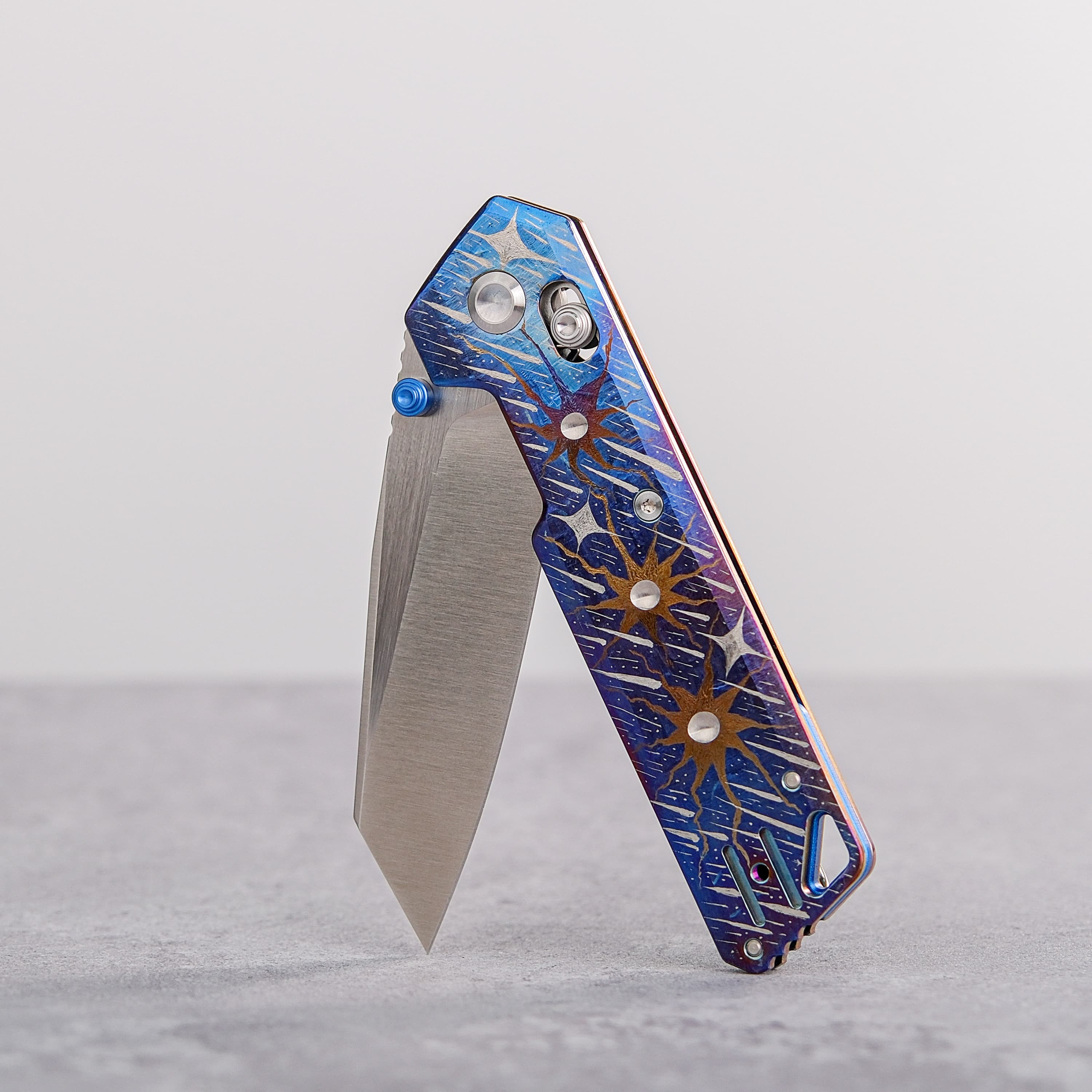 Parallel- Crossbar Lock (2.90" S35VN Blade & Titanium Handle) - A3511