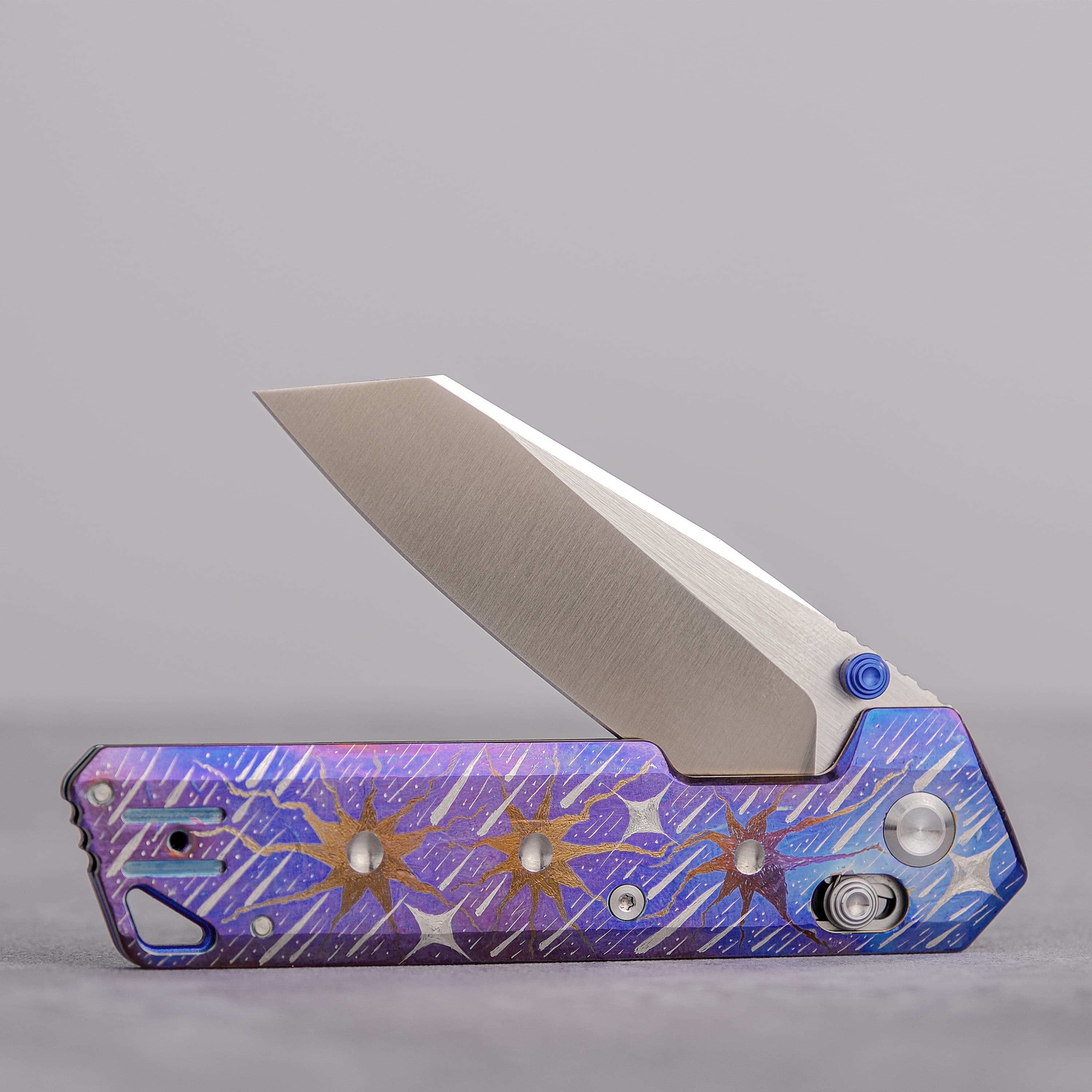 Parallel- Crossbar Lock (2.90" S35VN Blade & Titanium Handle) - A3511