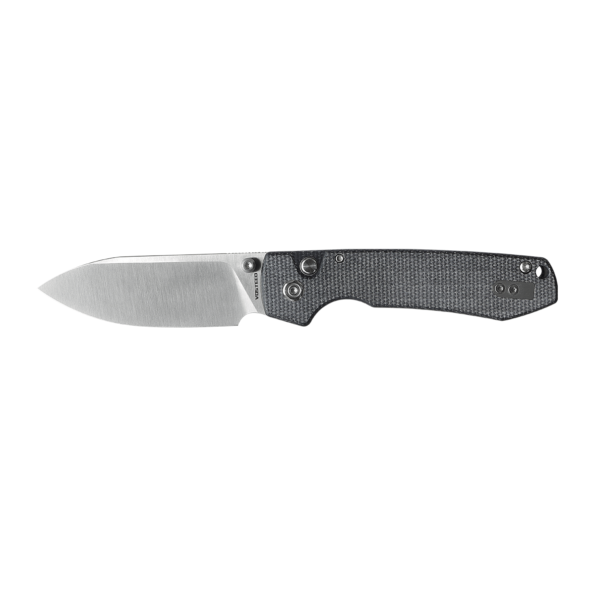 Vosteed Raccoon® Button Lock Knife with Micarta Handle