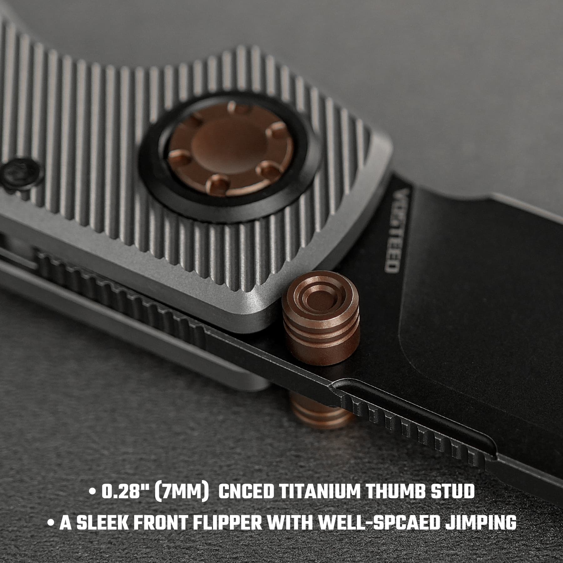 Raccoon® V -Vanchor Lock® (3.22" M390 Blade & Titanium Handle) - A4004