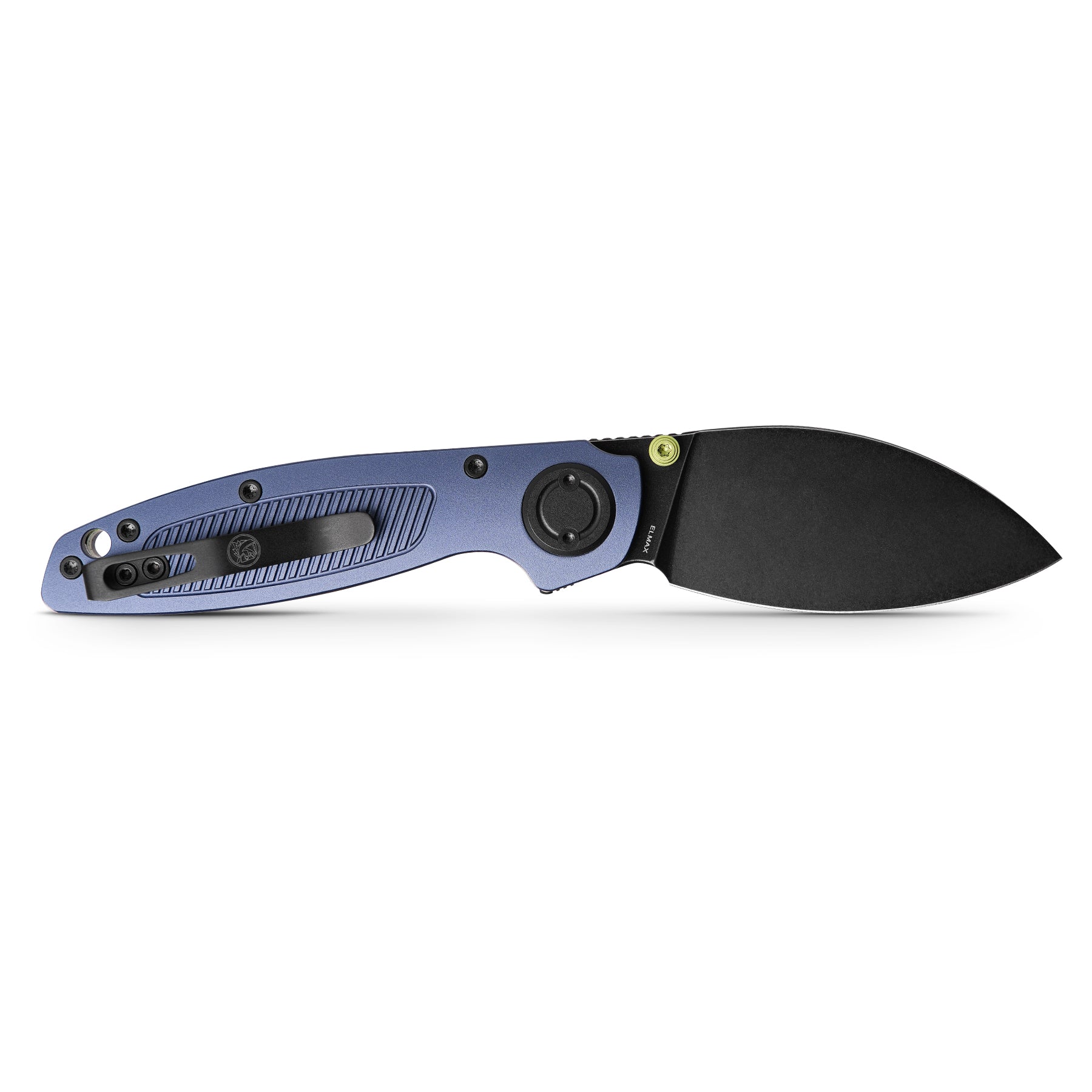 Vosteed Shilin Cutter® folding knife with purple aluminum handle