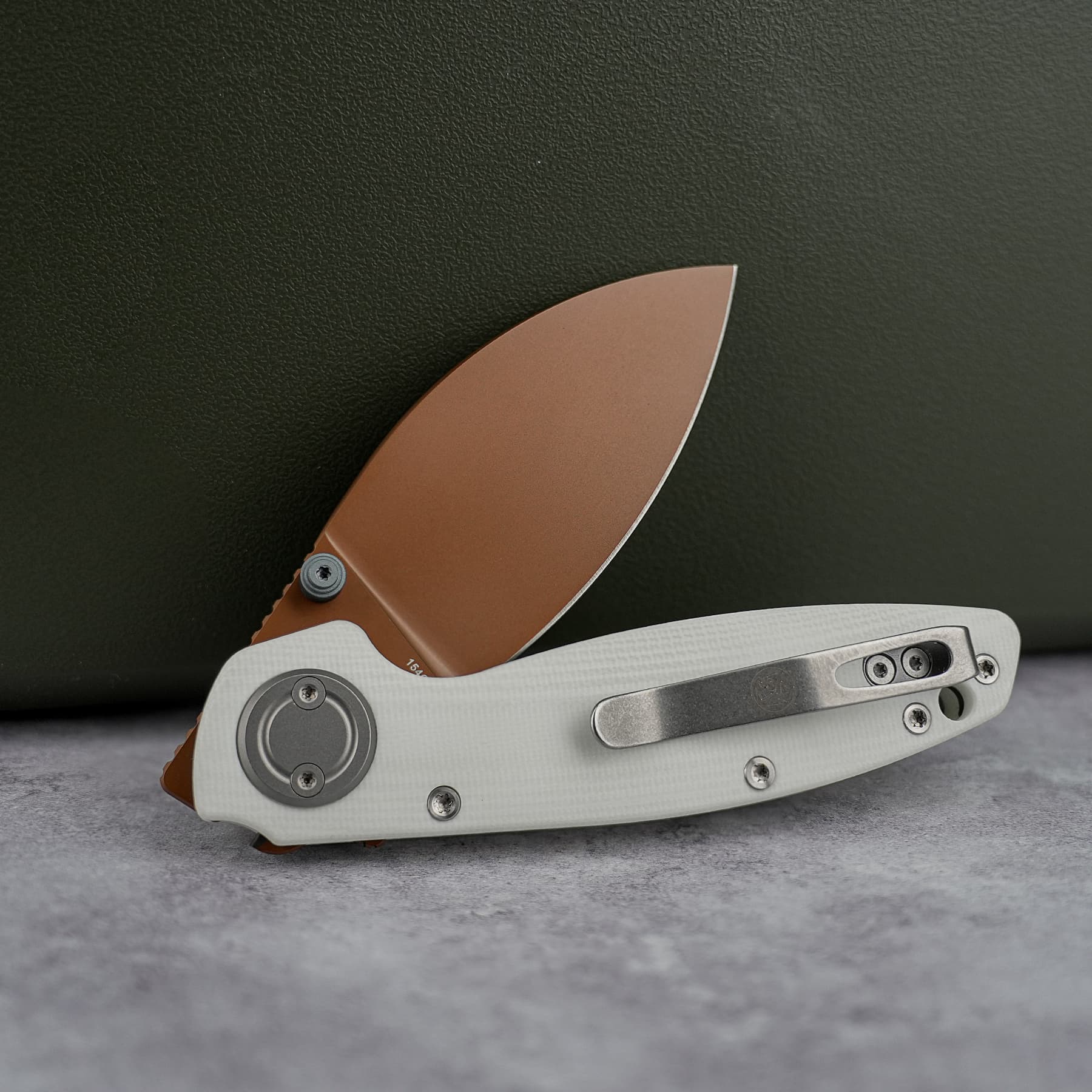 Shilin Cutter® - Vanchor Lock® (2.90" 154CM Blade & G10 Handle) - A2808