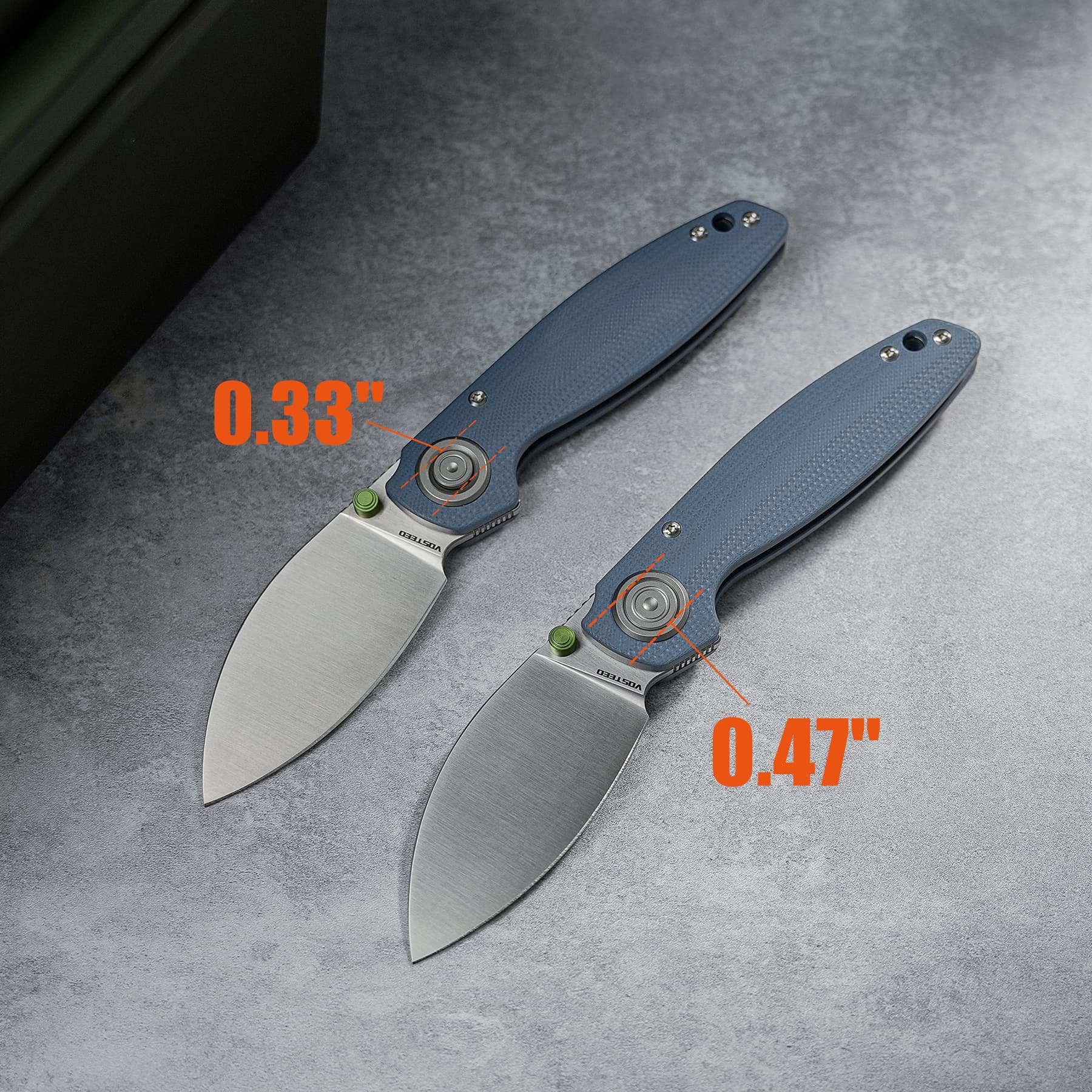 Shilin Cutter® - Vanchor Lock® (2.90" 154CM Blade & G10 Handle) - A2809