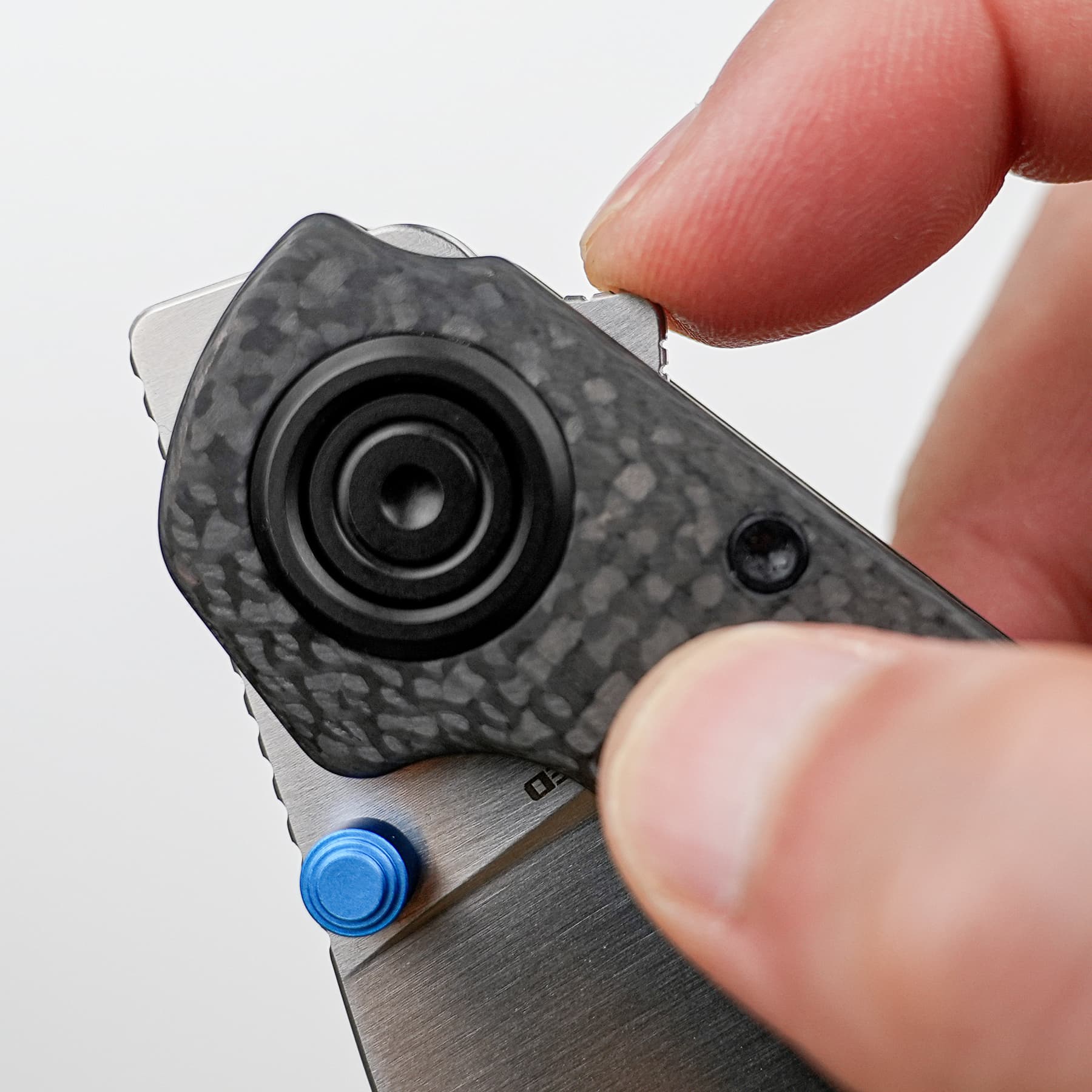 Shilin Cutter® - Vanchor Lock® (2.90" Elmax Blade & Carbon Fiber Handle) - A2810