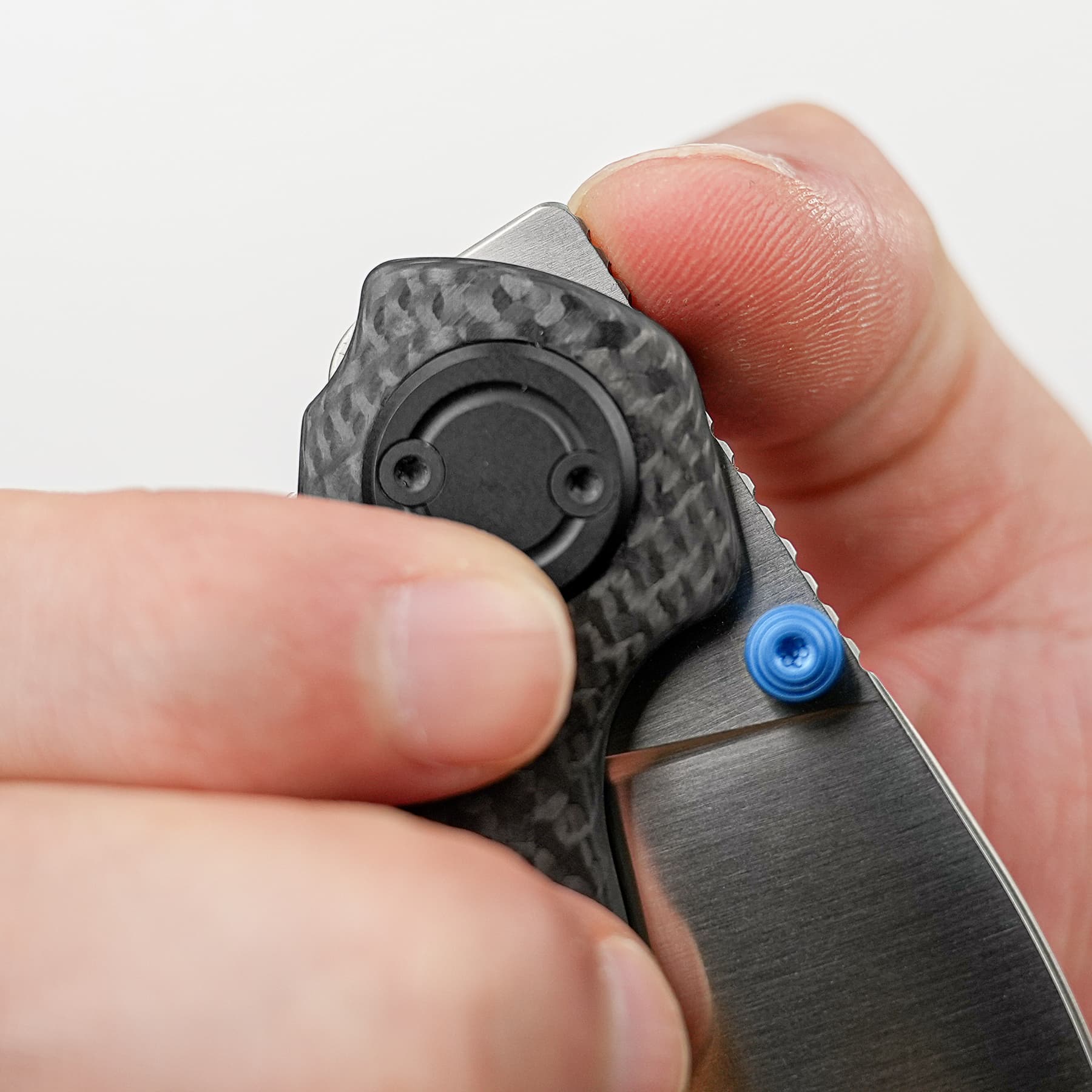 Shilin Cutter® - Vanchor Lock® (2.90" Elmax Blade & Carbon Fiber Handle) - A2810