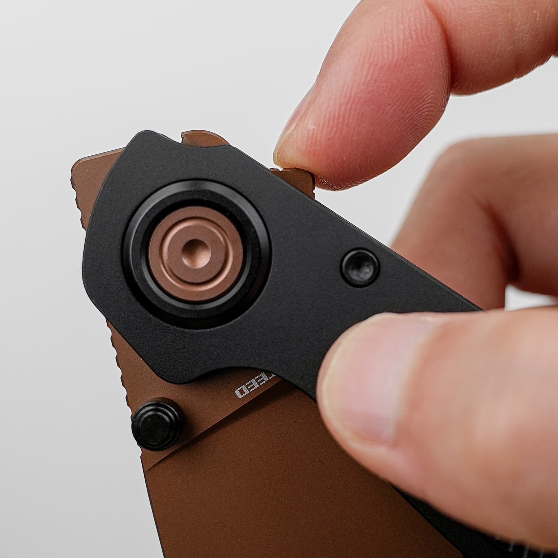 Shilin Cutter® - Vanchor Lock® (2.90" Elmax Blade & Aluminum Handle) - A2812