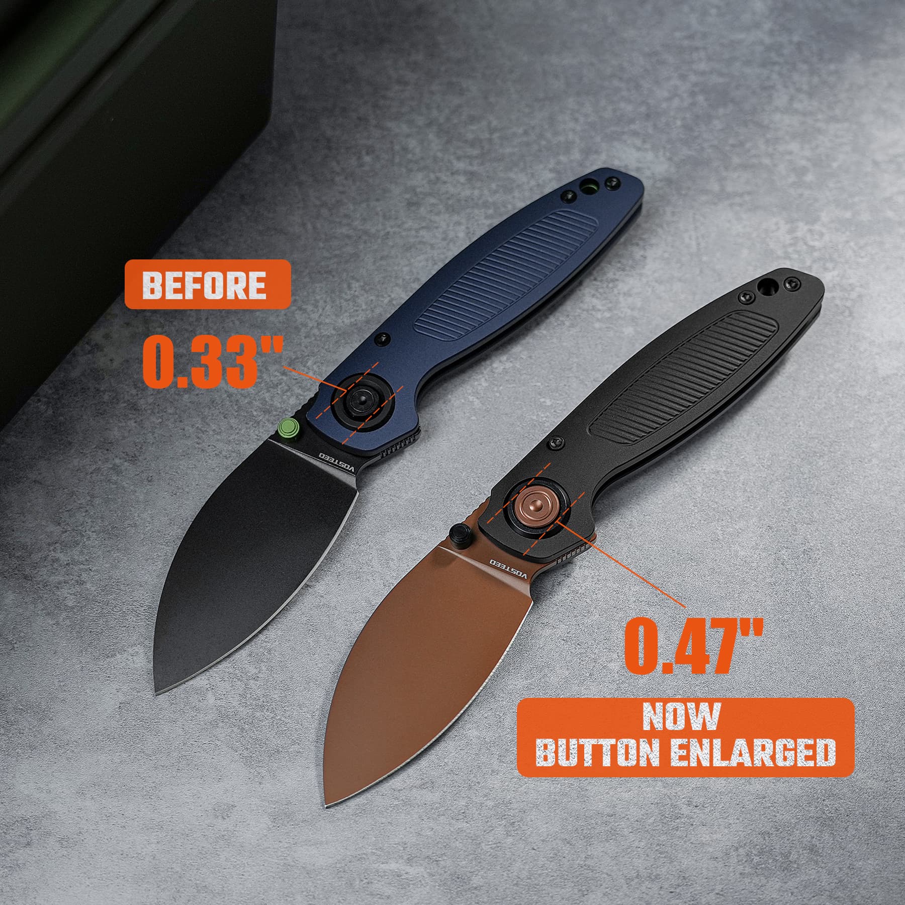 Shilin Cutter® - Vanchor Lock® (2.90" Elmax Blade & Aluminum Handle) - A2812