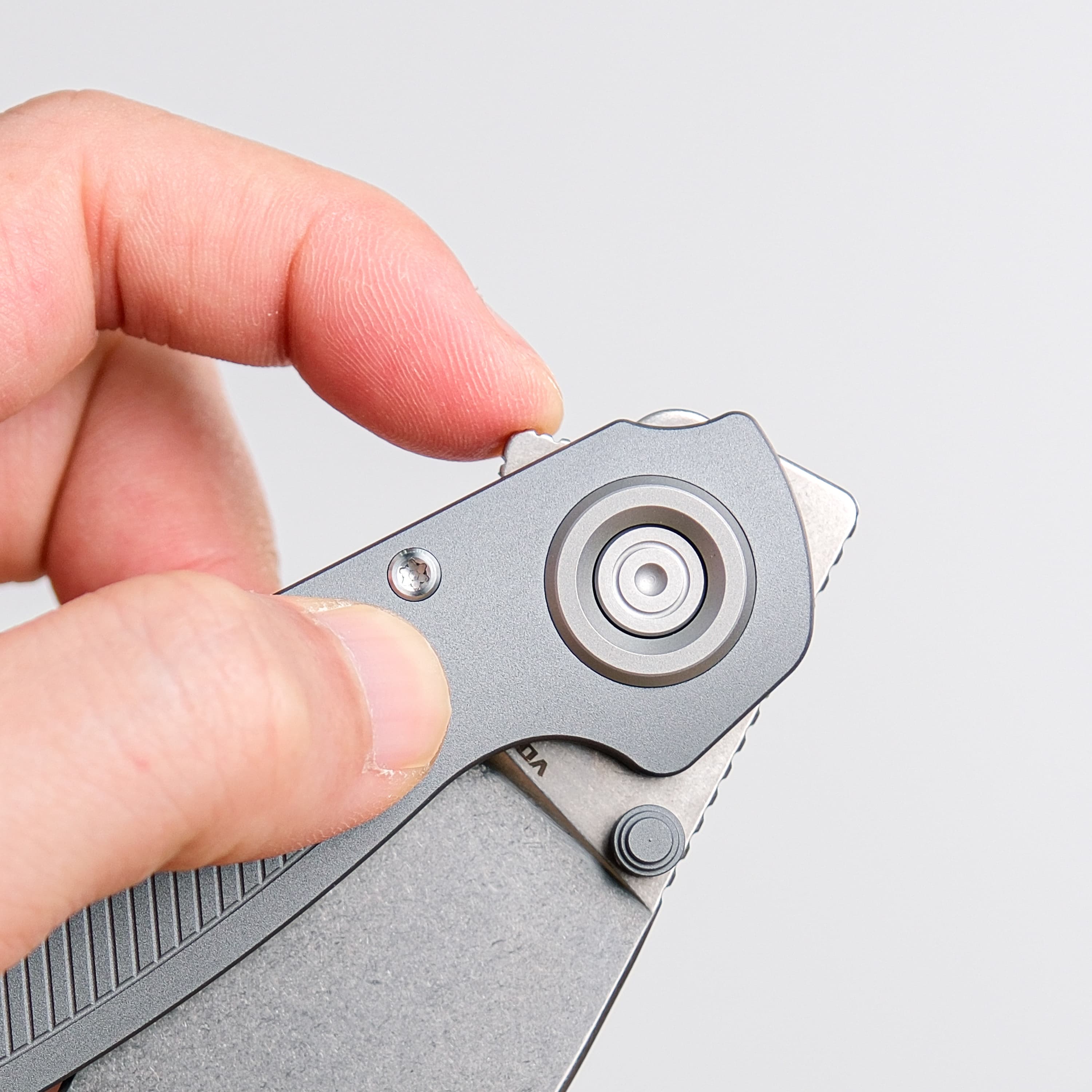 Shilin Cutter® - Vanchor Lock® (2.90" Elmax Blade & Aluminum Handle) For Left-Handed Users- A2807