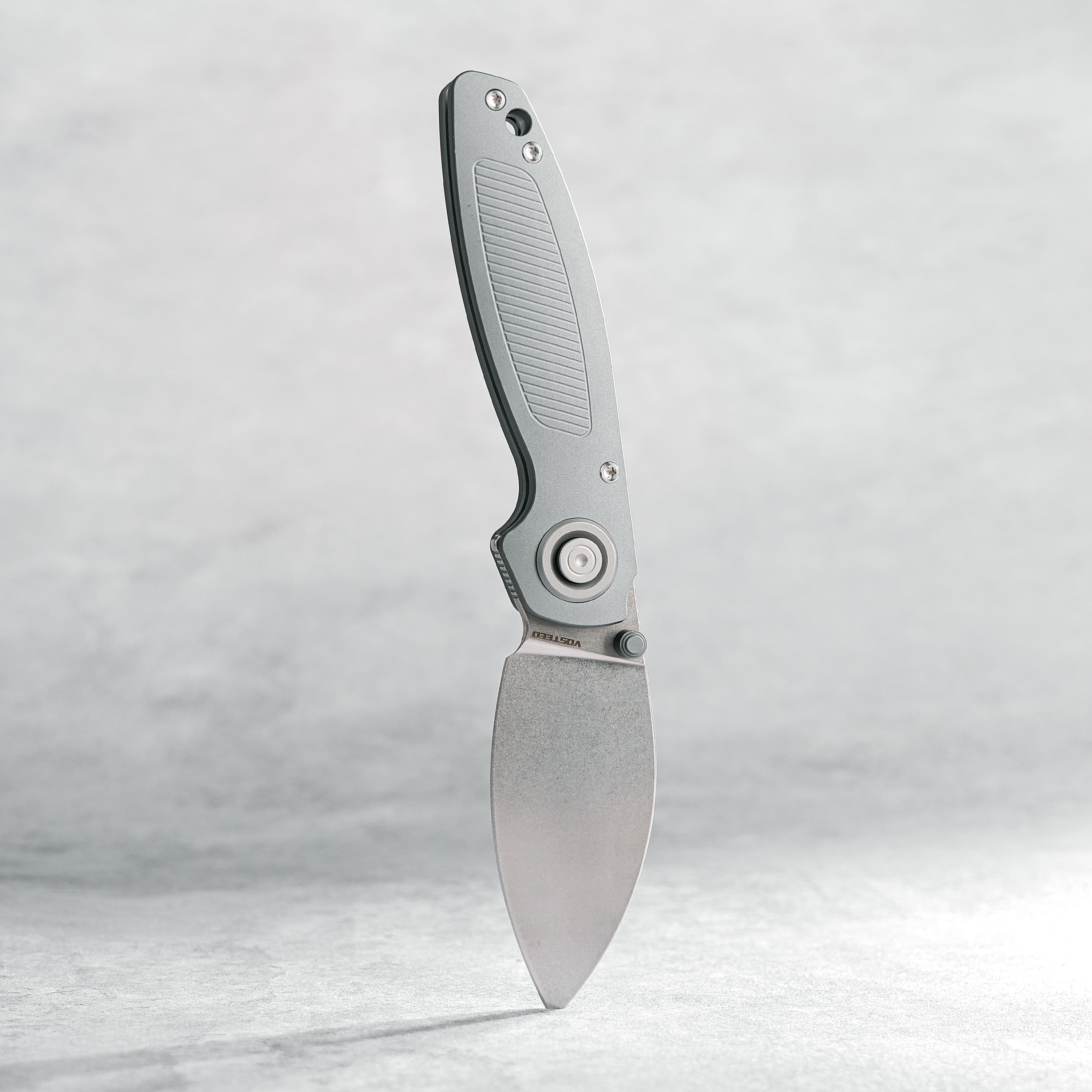 Vosteed Shilin Cutter knife with Elmax blade and aluminum handle
