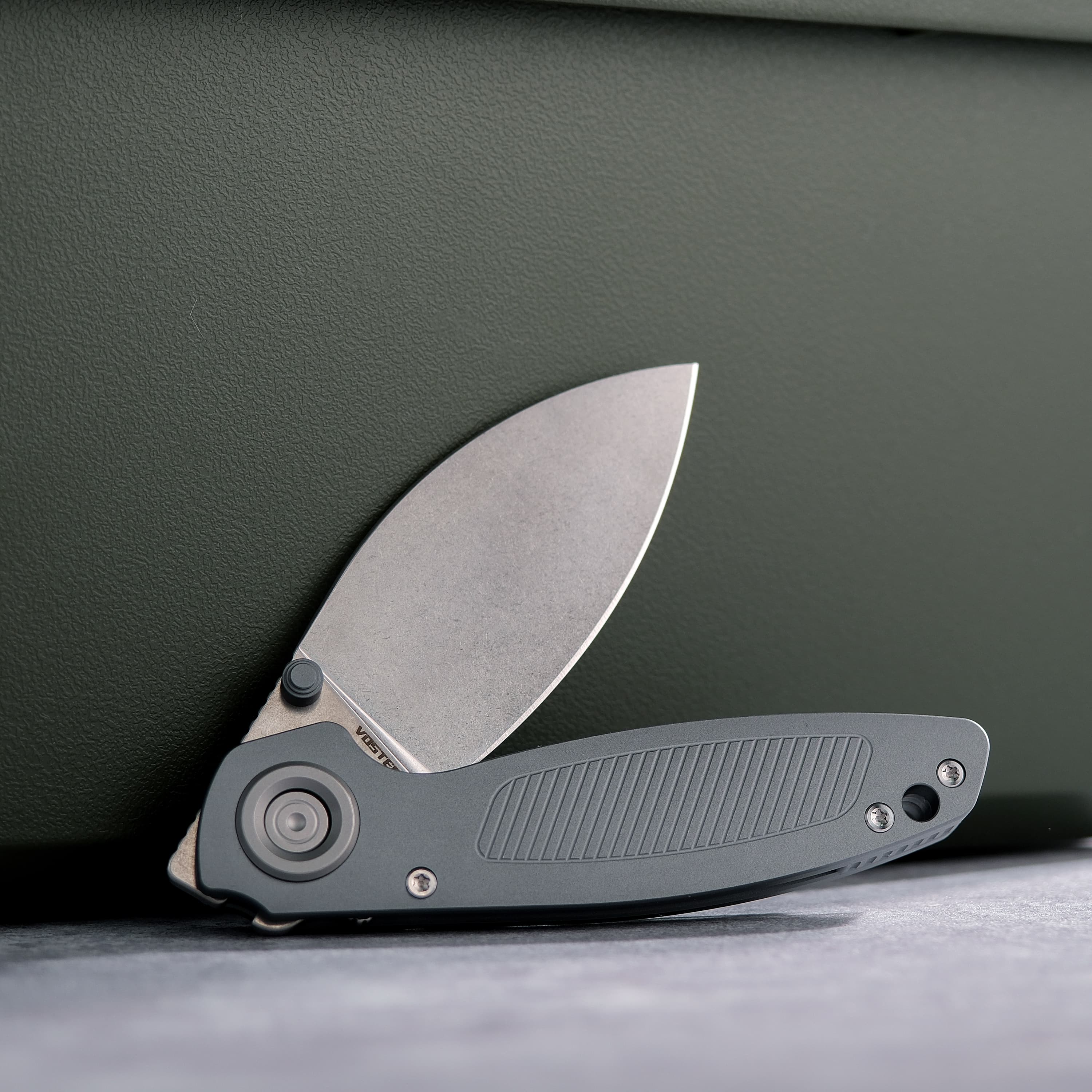 Vosteed Shilin Cutter knife with open blade
