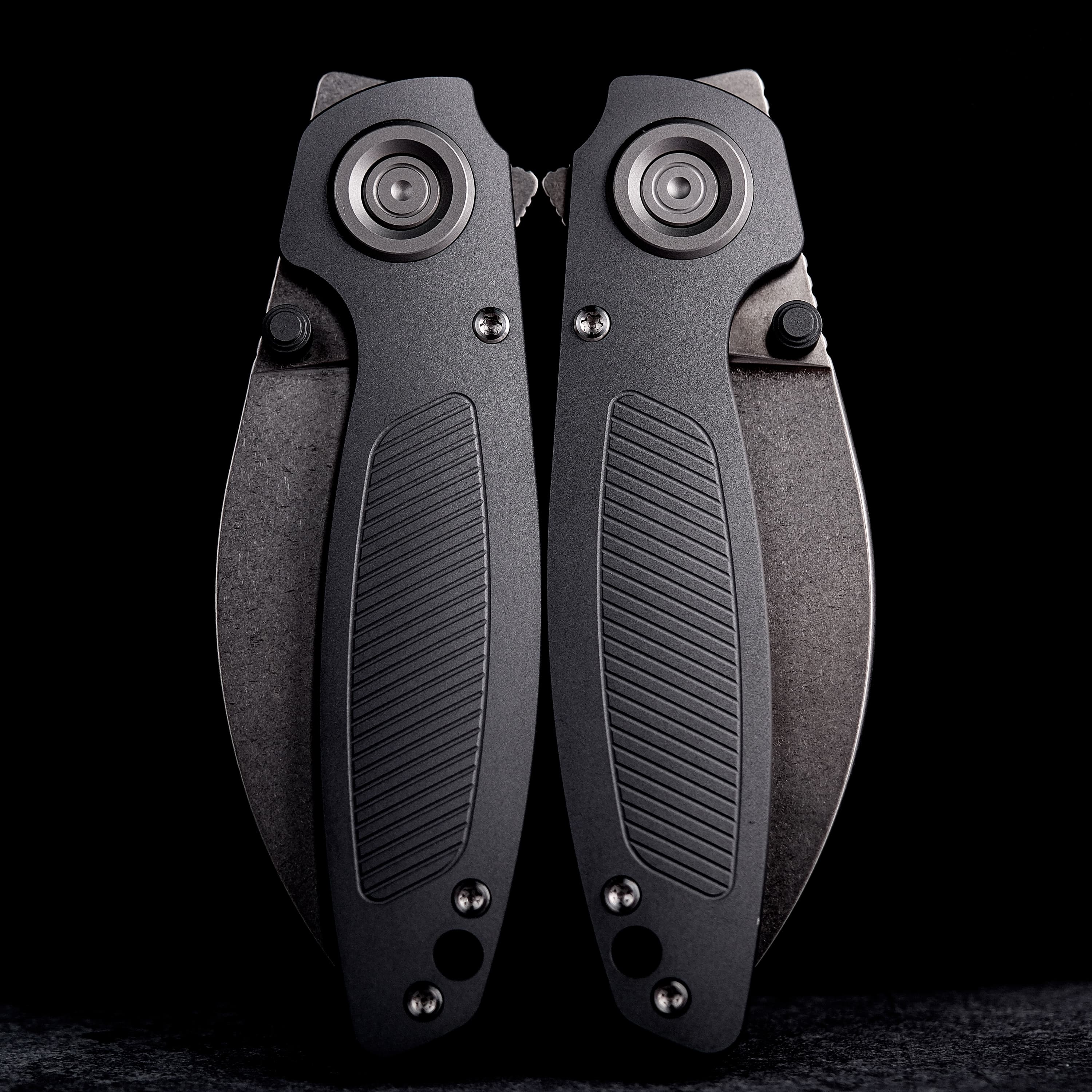 Shilin Cutter® - Vanchor Lock® (2.90" Elmax Blade & Aluminum Handle) For Left-Handed Users- A2807