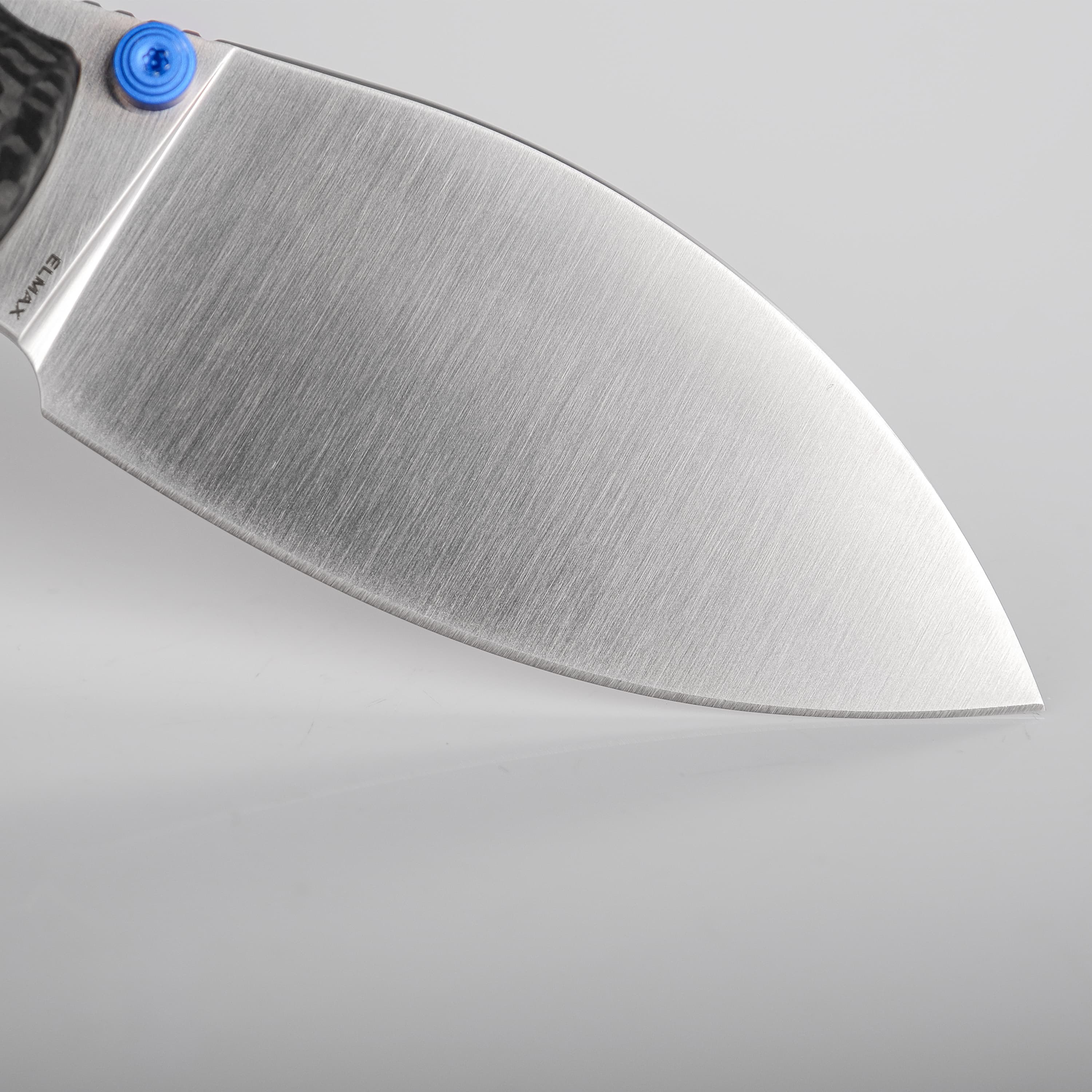 Elmax steel blade of a Vosteed Shilin Cutter knife