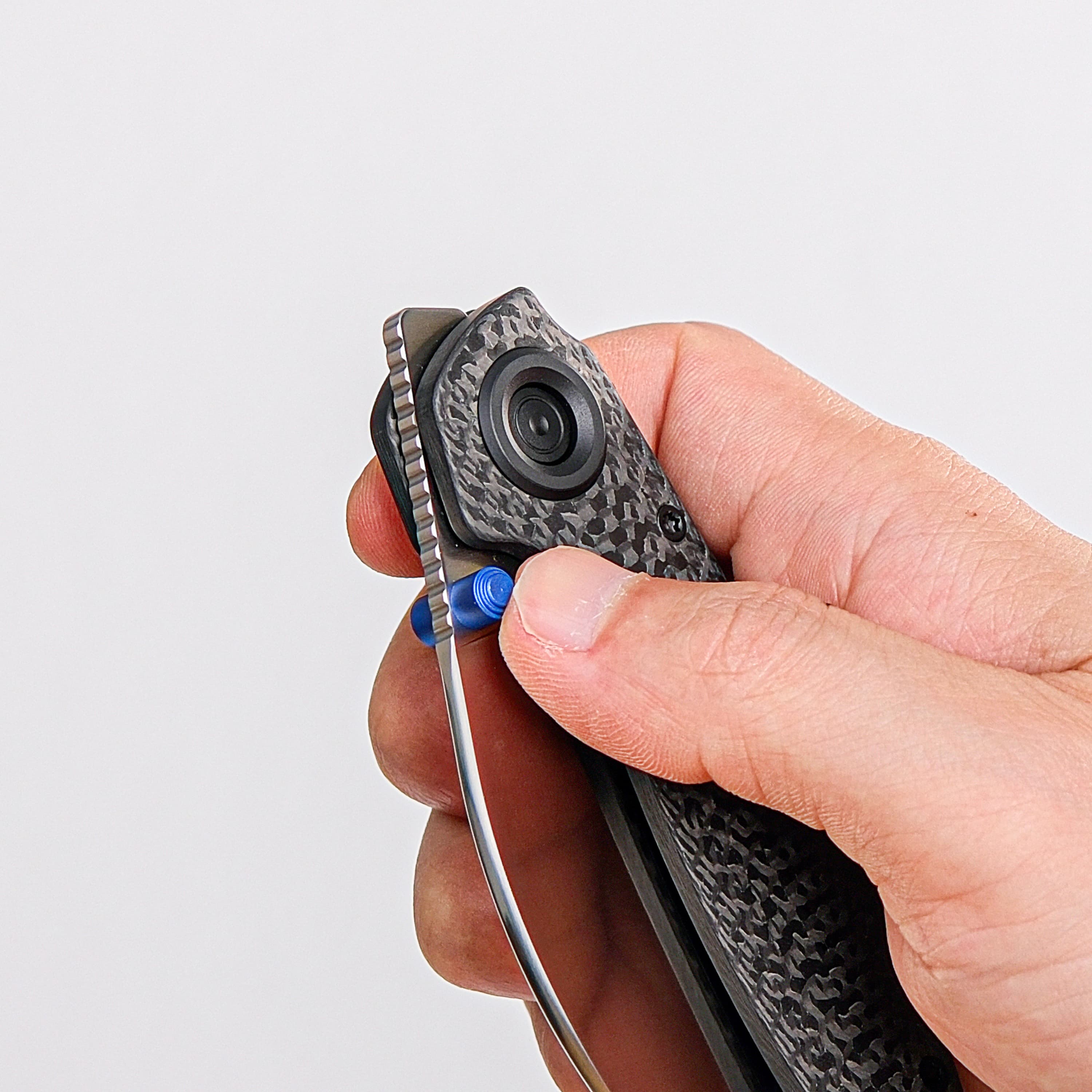 Shilin Cutter® - Vanchor Lock® (2.90" Elmax Blade & Carbon Fiber Handle) - A2810